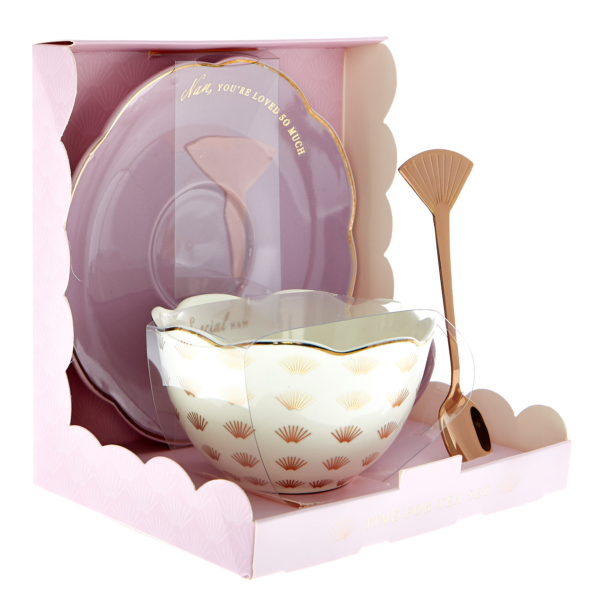 Special Nan Cup, Saucer & Spoon Set