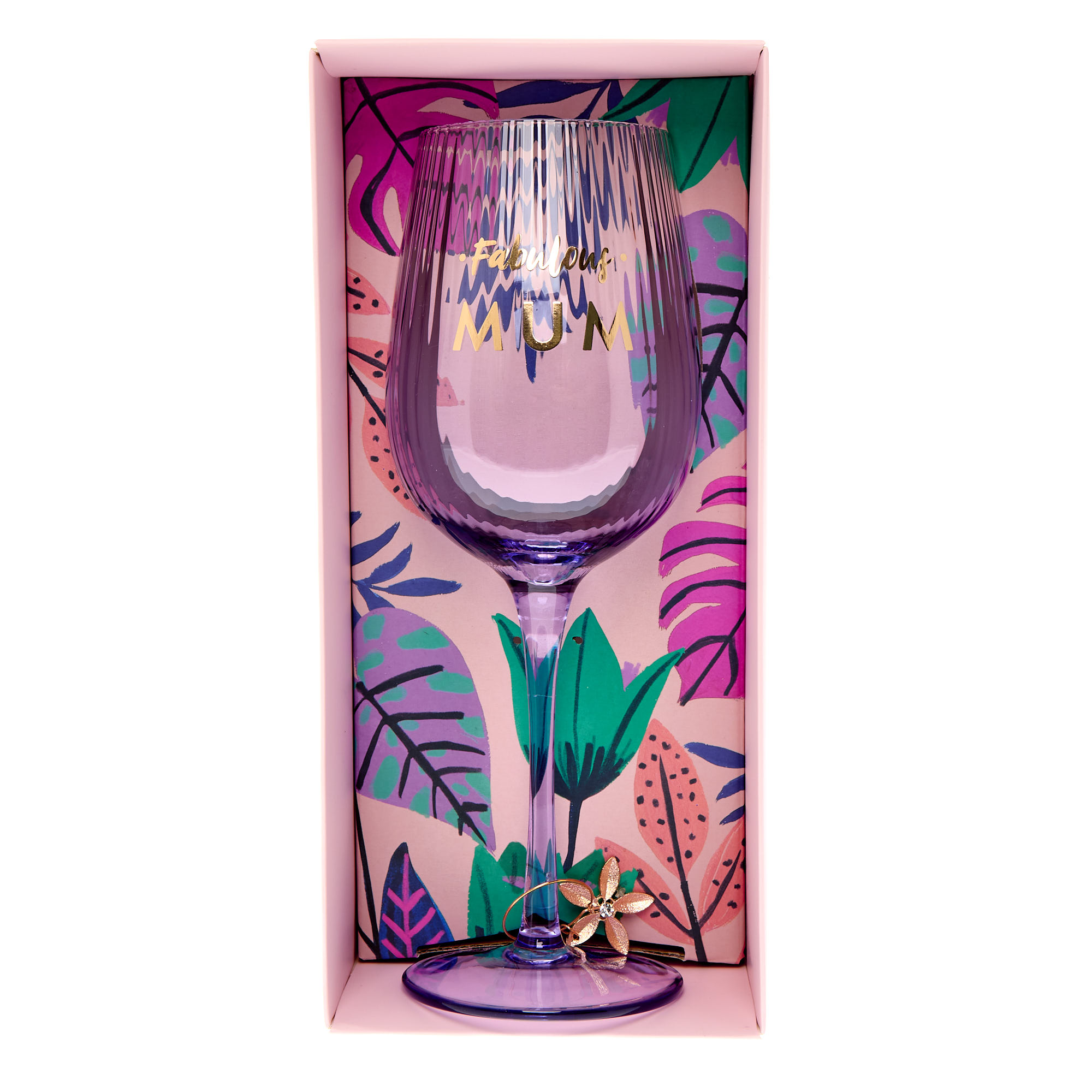 Fabulous Mum Wine Glass