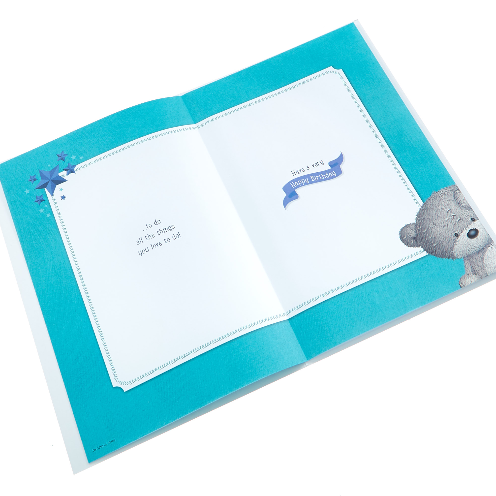 Hugs Bear Birthday Card - Hit The Deck