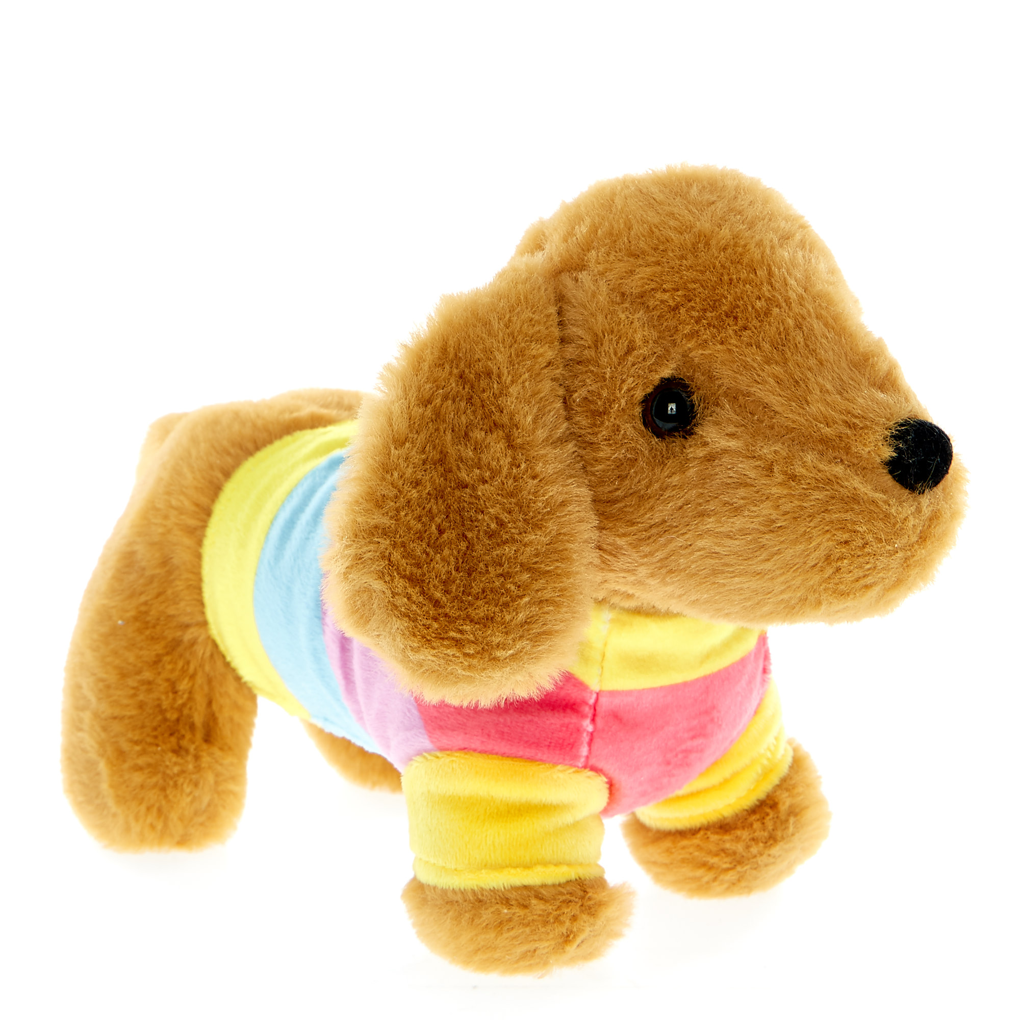 Hey Girl! Stripes The Sausage Dog Soft Toy