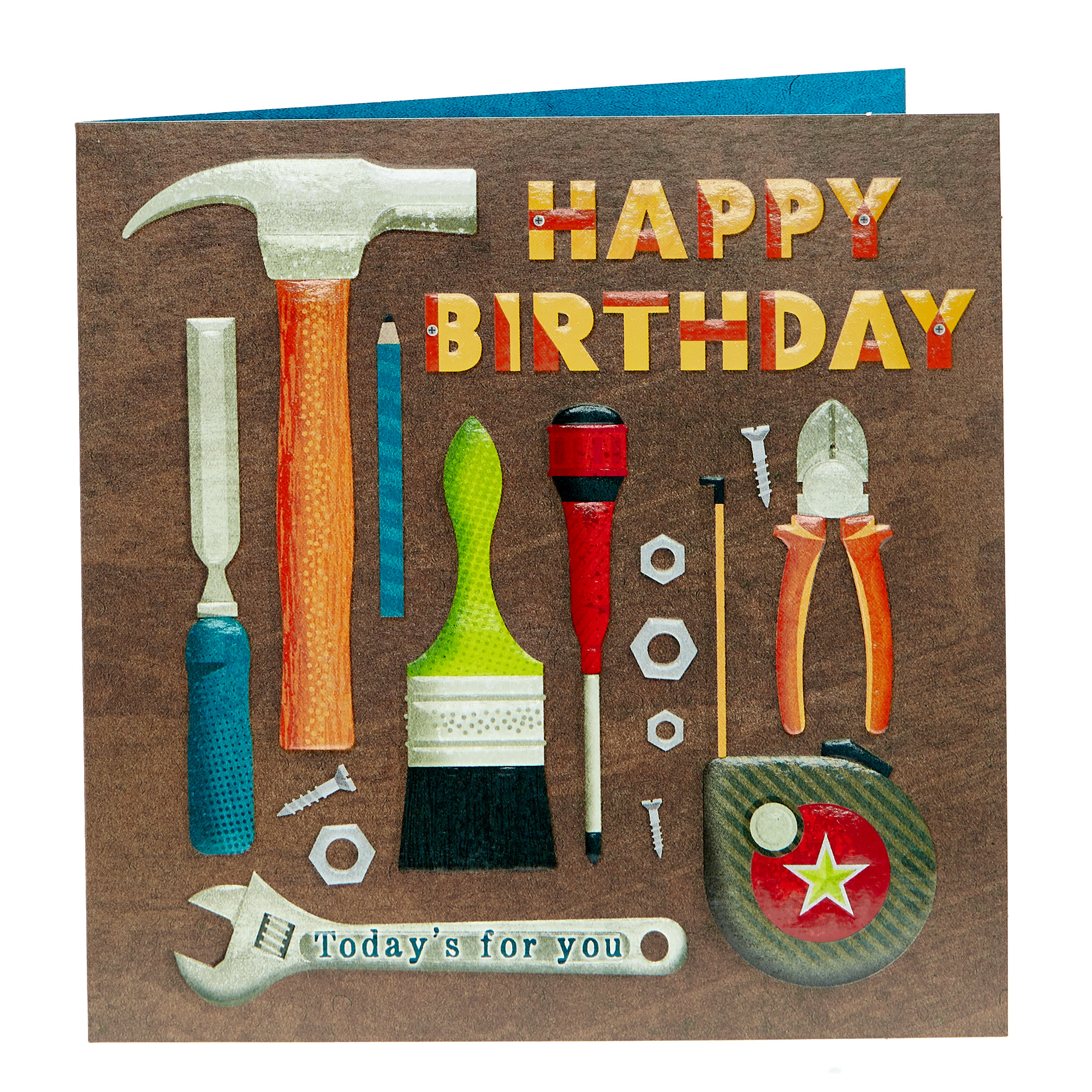 Buy Birthday Card Today's For You Tools for GBP 1.49 Card Factory UK