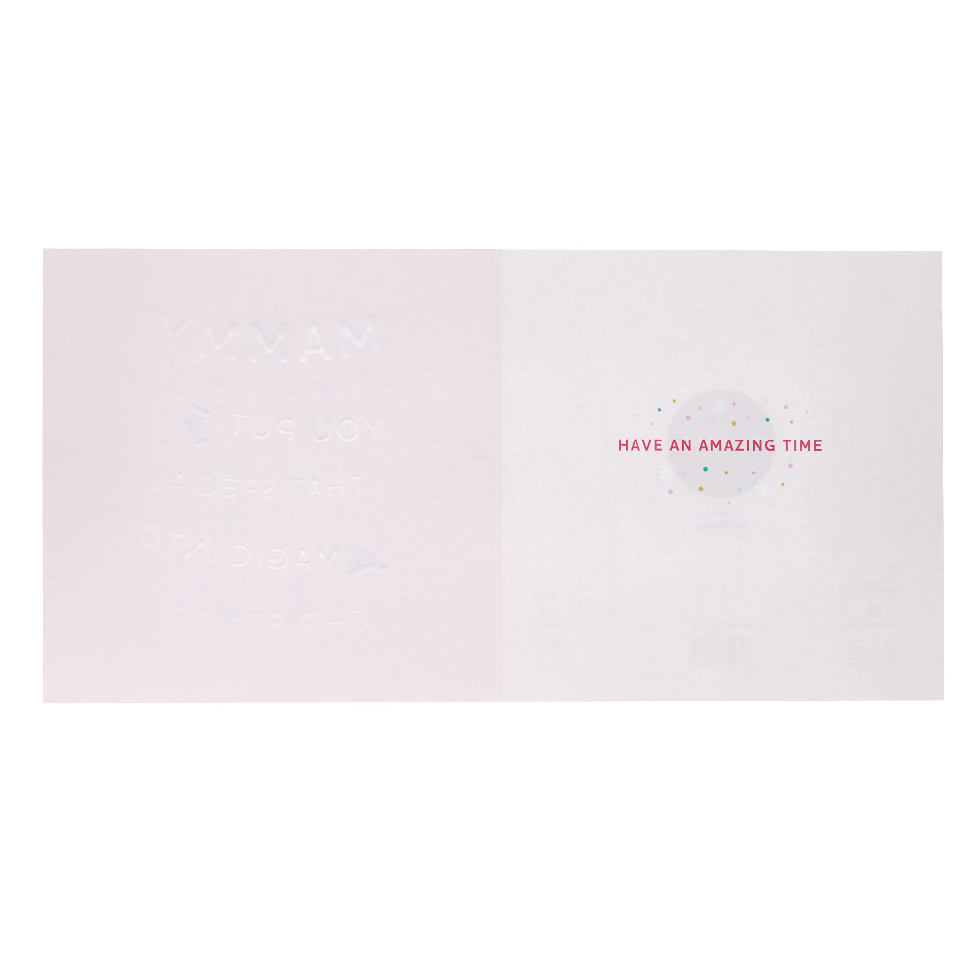 Mammy Bunting Text Christmas Card