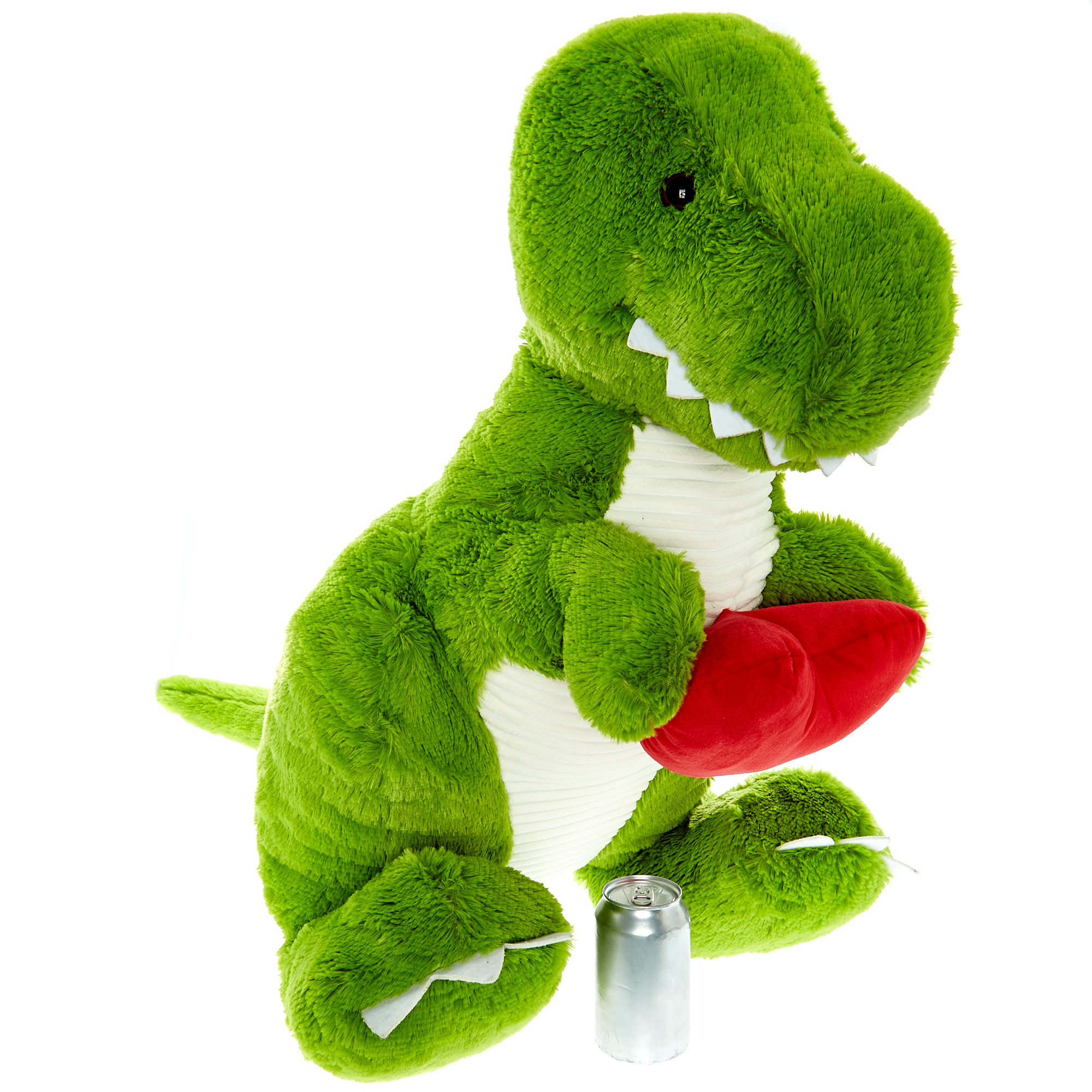 Giant Dinosaur Soft Toy With Heart