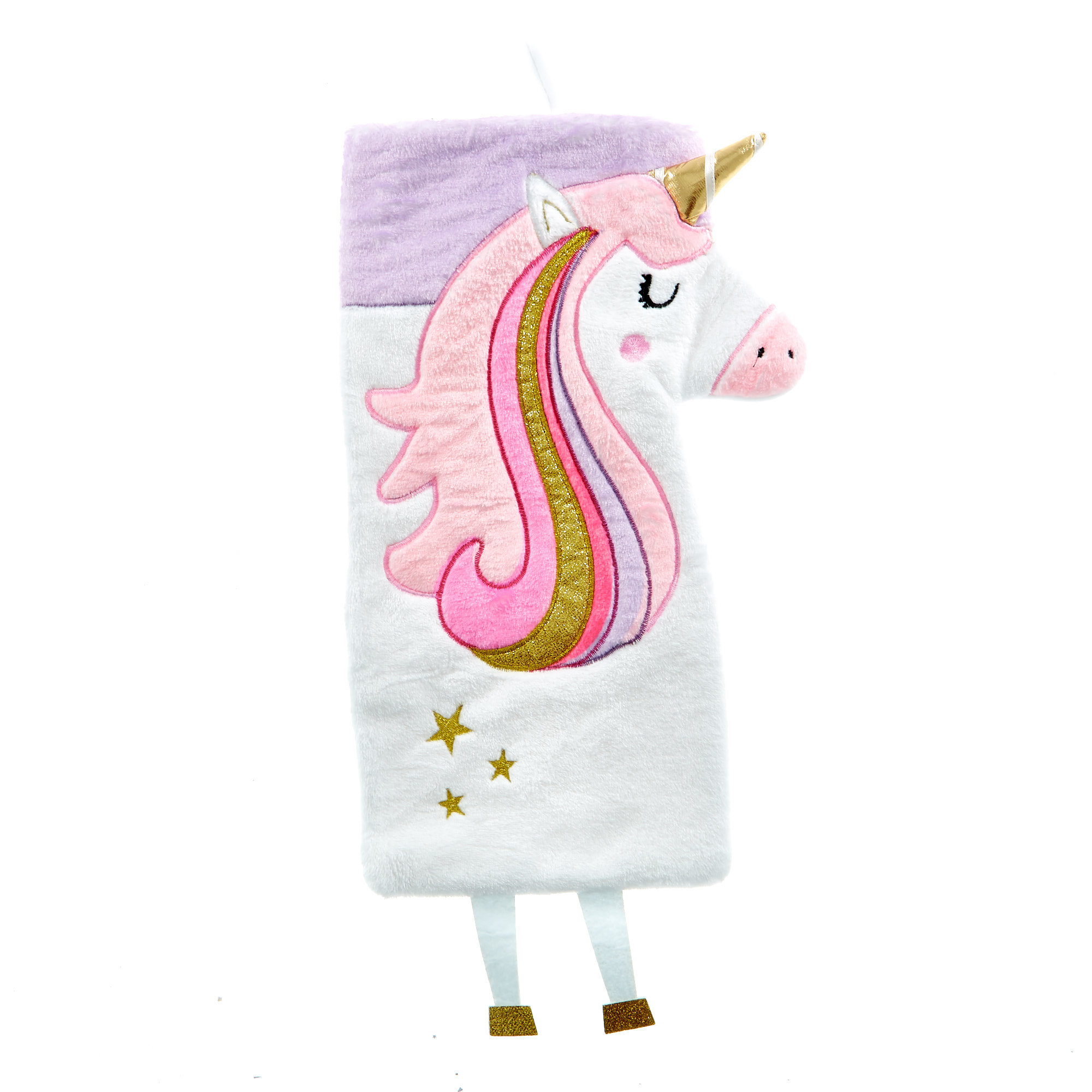 Happy & Bright Unicorn Christmas Stocking