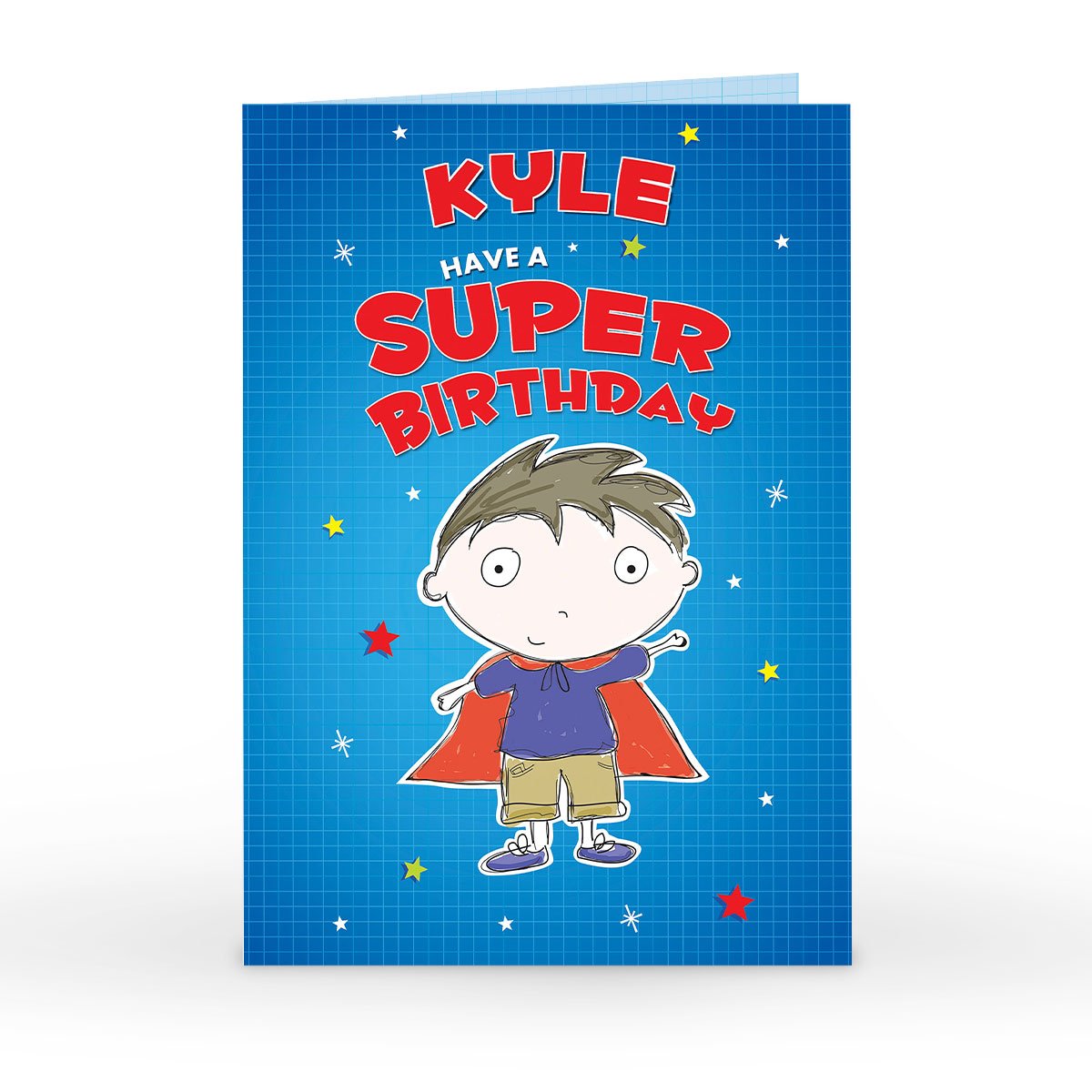 Personalised Birthday Card - Have A Super Birthday
