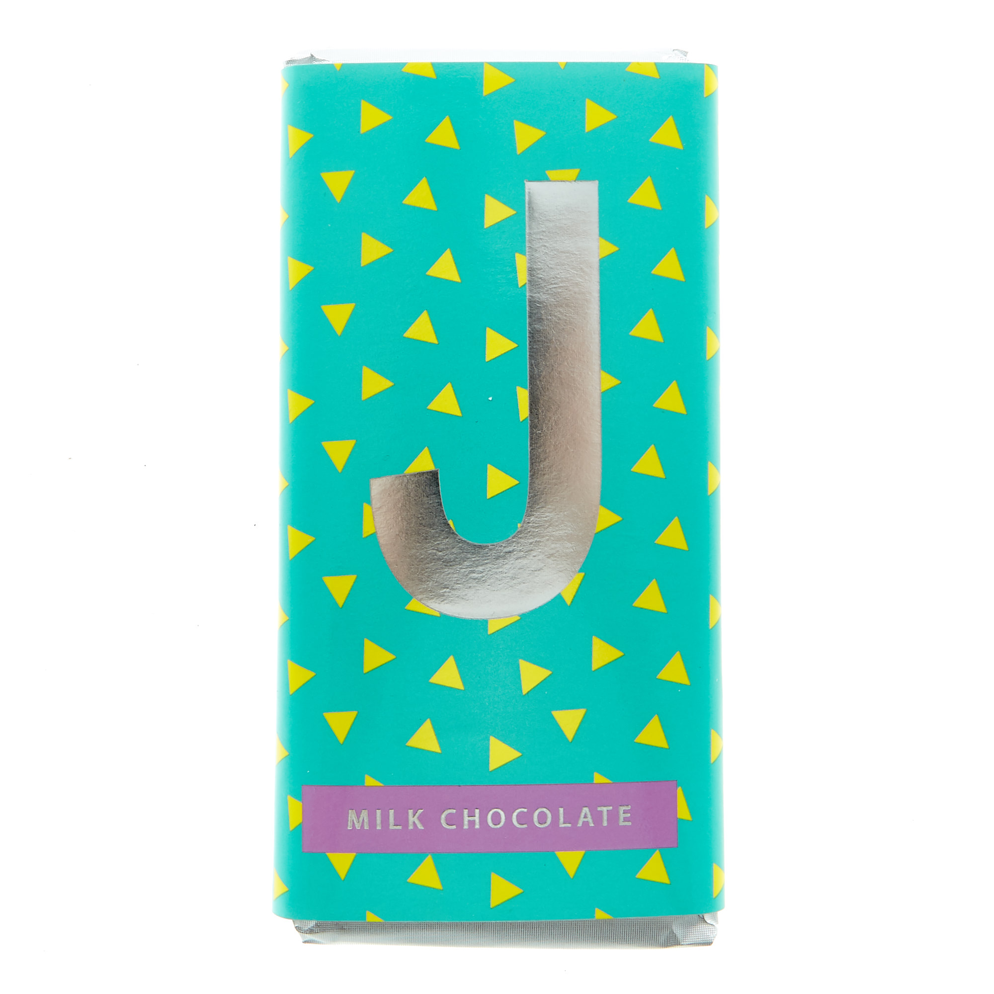 Letter J Milk Chocolate Bar