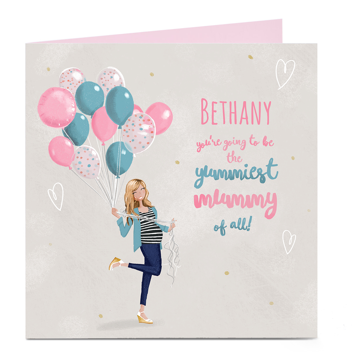 Personalised Congratulations Card - Yummiest Mummy