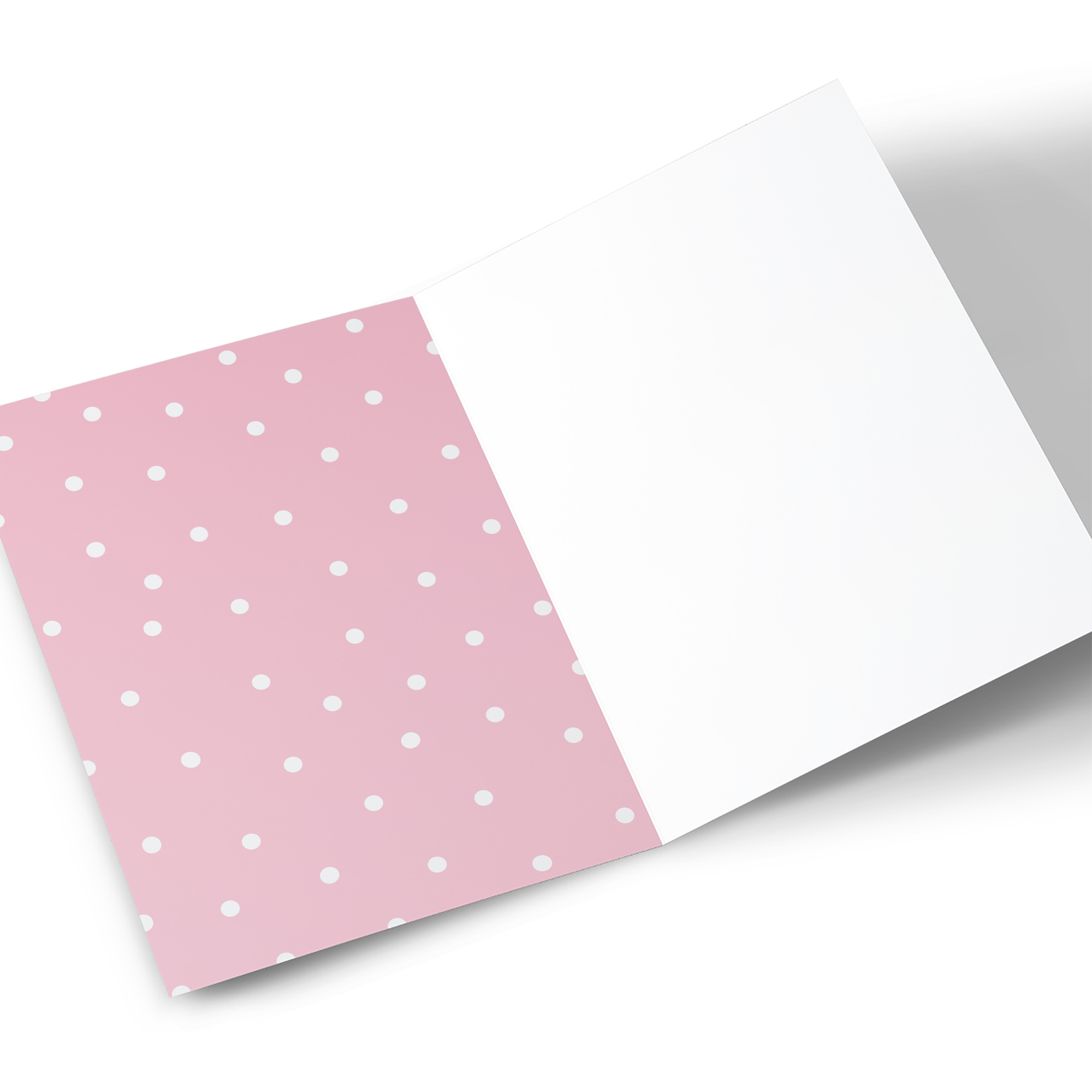 Personalised Lindsay Loves To Draw Card - Welcome To The World, Pink 