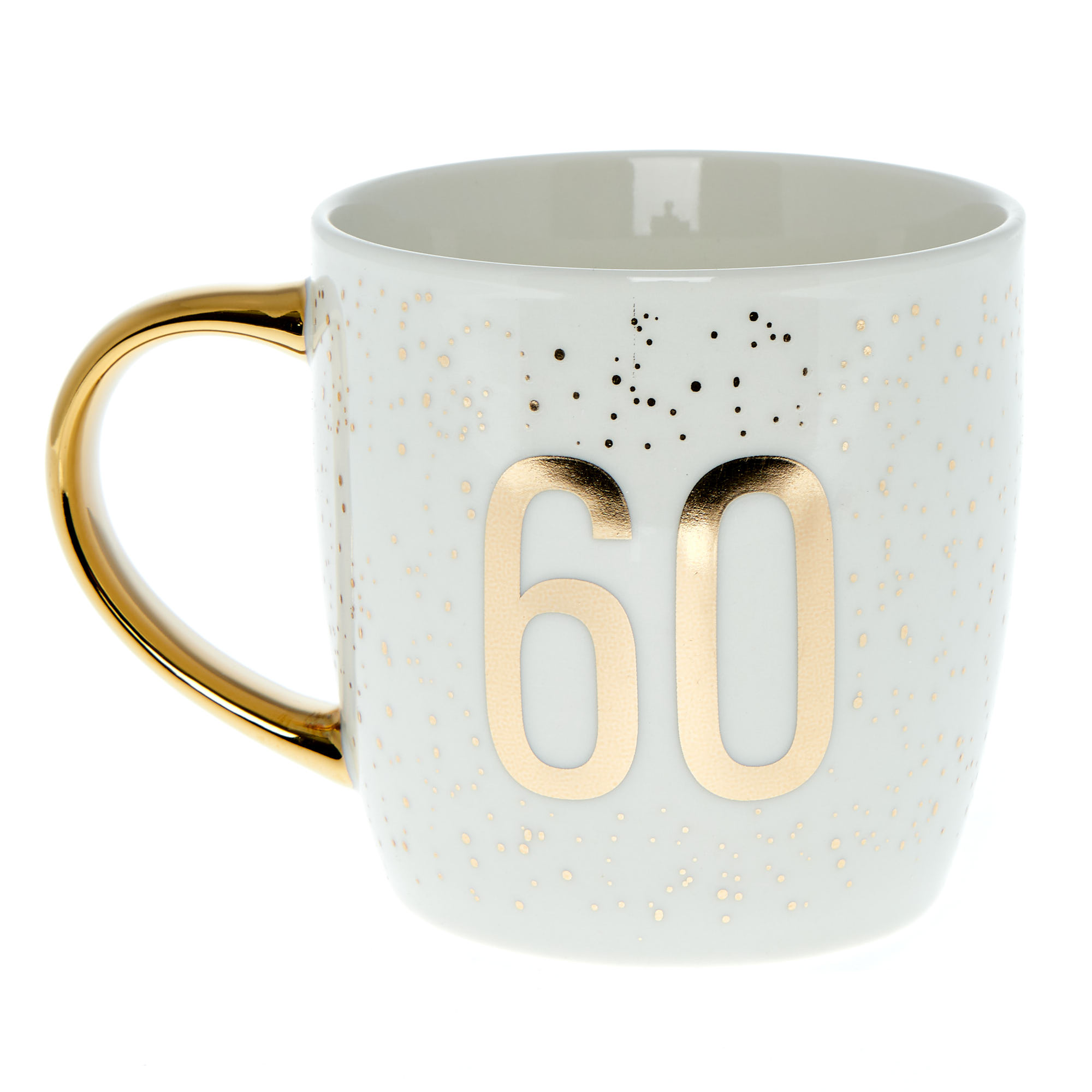 Gold Confetti 60th Birthday Mug