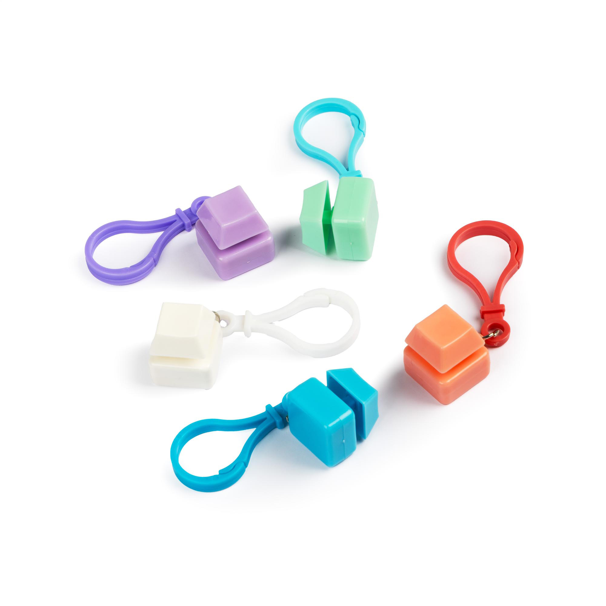 Click Fidget Keyrings - Pack of 5