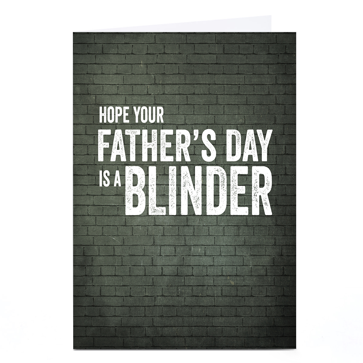 Personalised Father's Day Card - Hope it's a Blinder