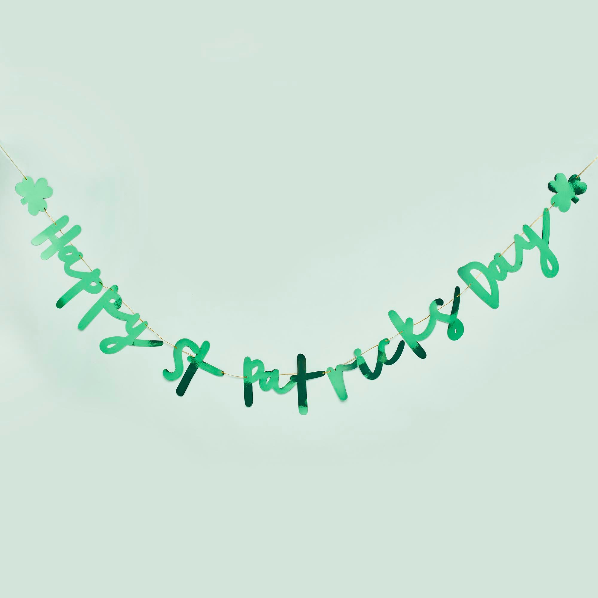 Image of Happy St. Patrick's Day Card Banner