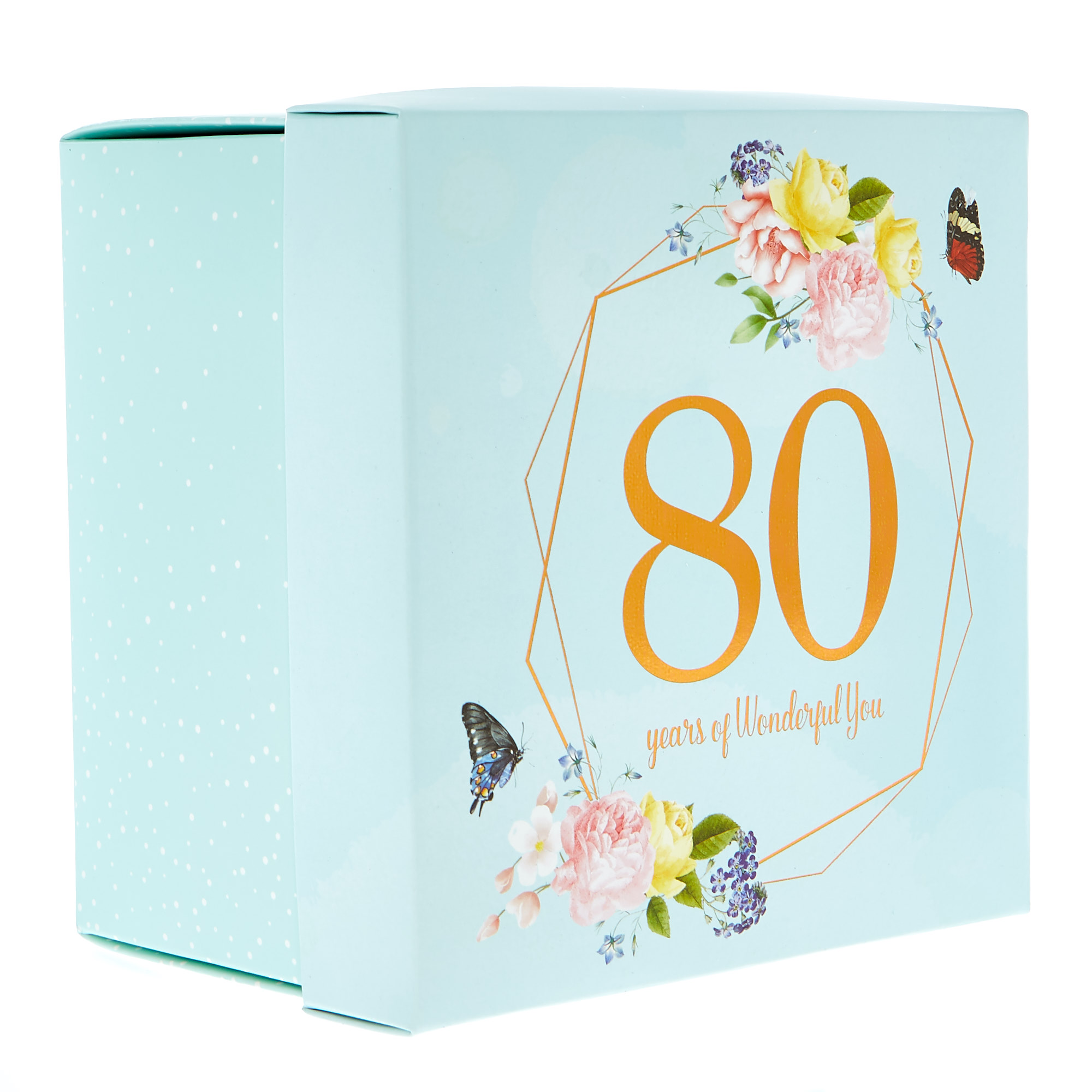 80th Birthday Mug In A Box - Years Of Wonderful You