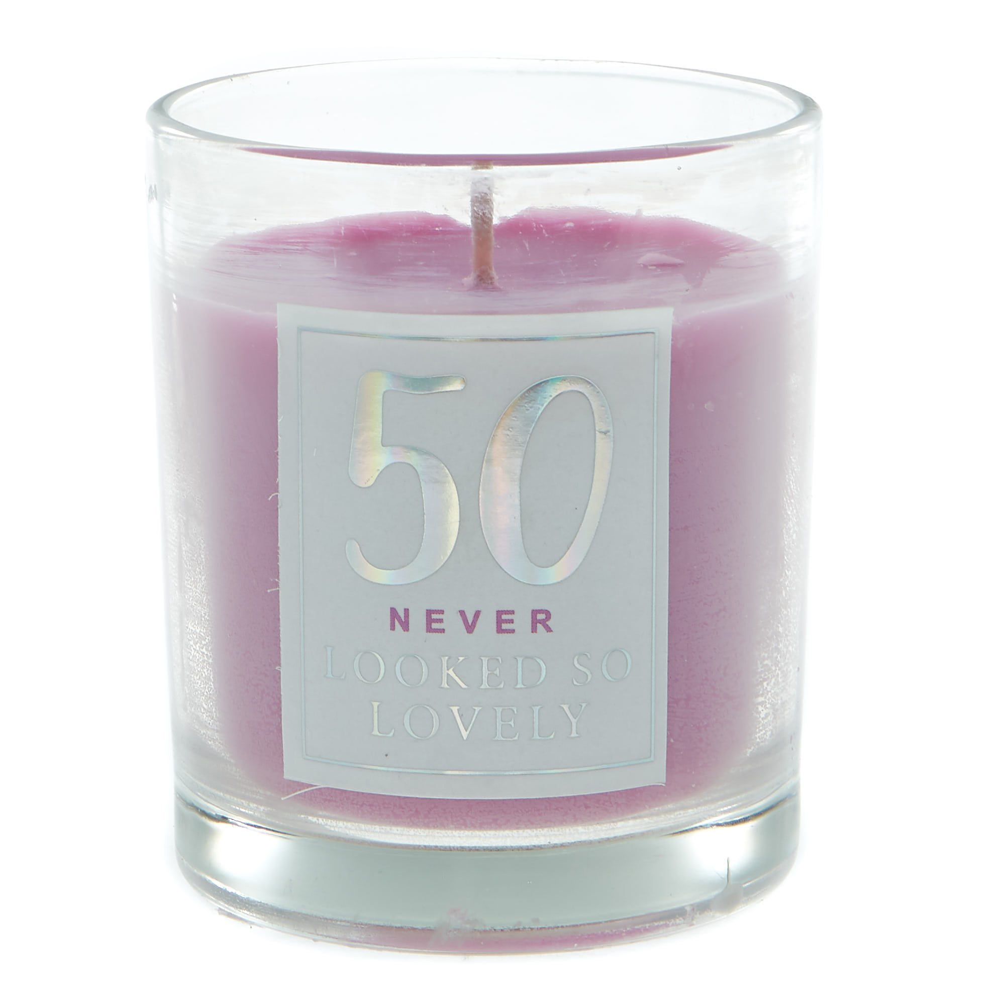Buy 50 Never Looked So Lovely Vanilla Scented Candle for GBP 2.99
