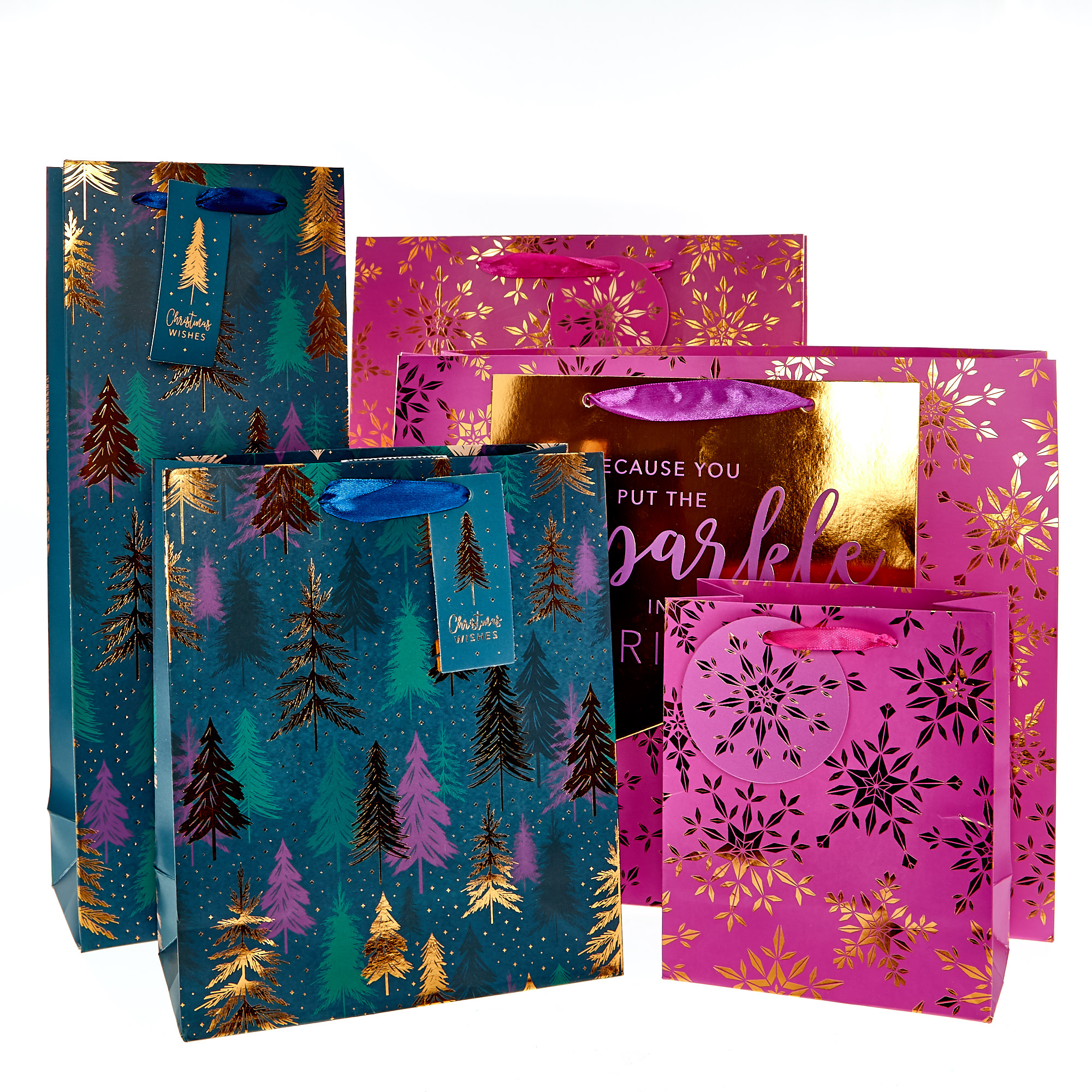 Christmas Sparkle Wrap Bundle - 10 Pieces