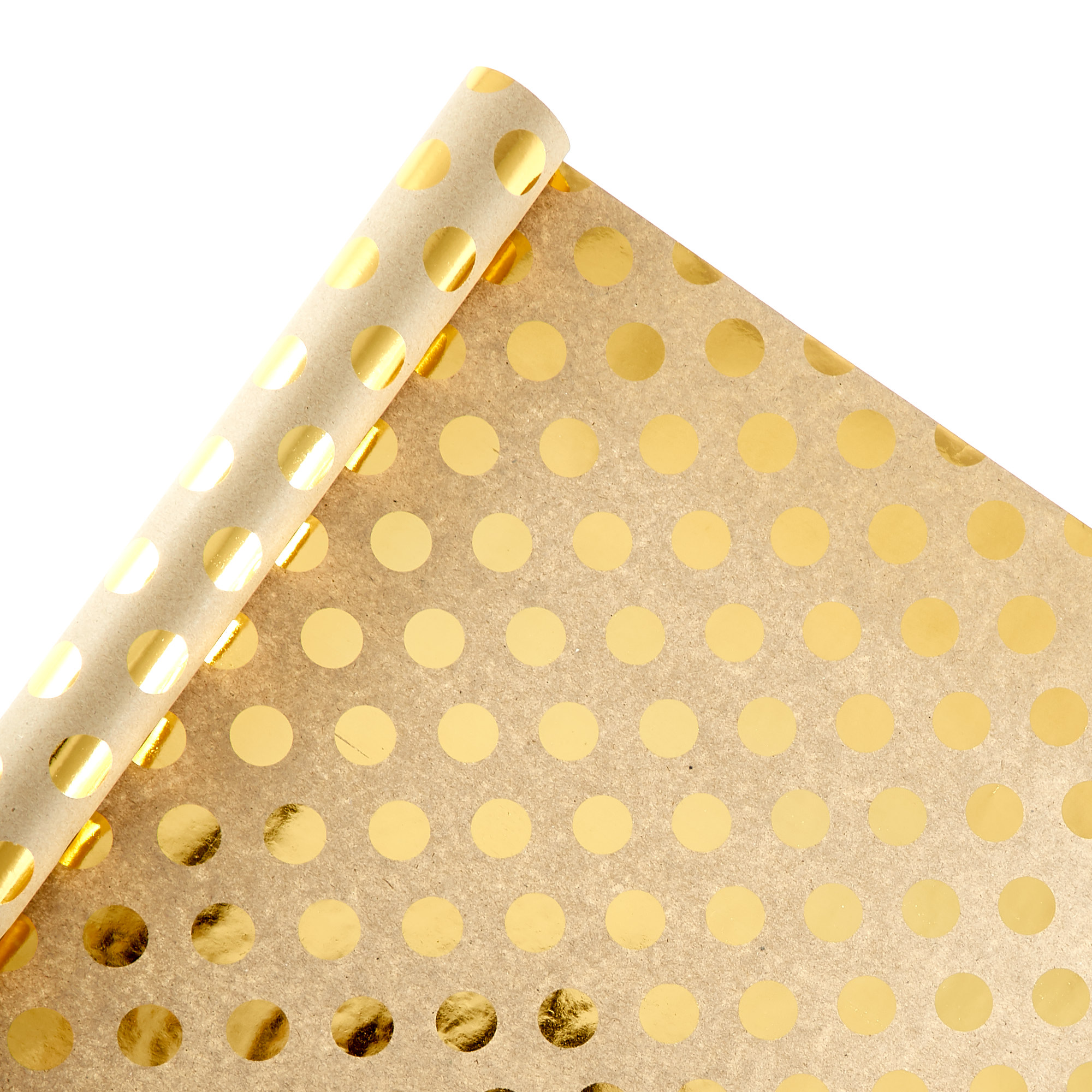 Foil Stars & Spots Assorted Wrapping Paper - 4 Rolls 