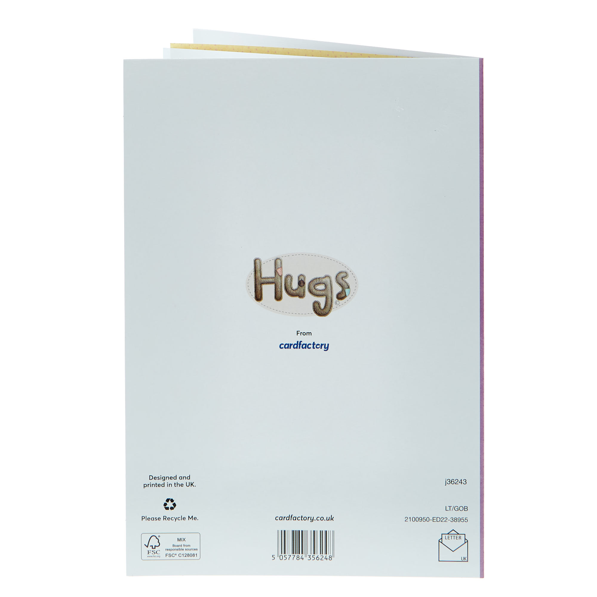 Hugs Birthday Card - For You Mam 