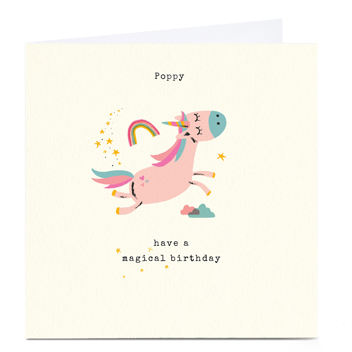Personalised Andrew Thornton Birthday Card - Magical Birthday