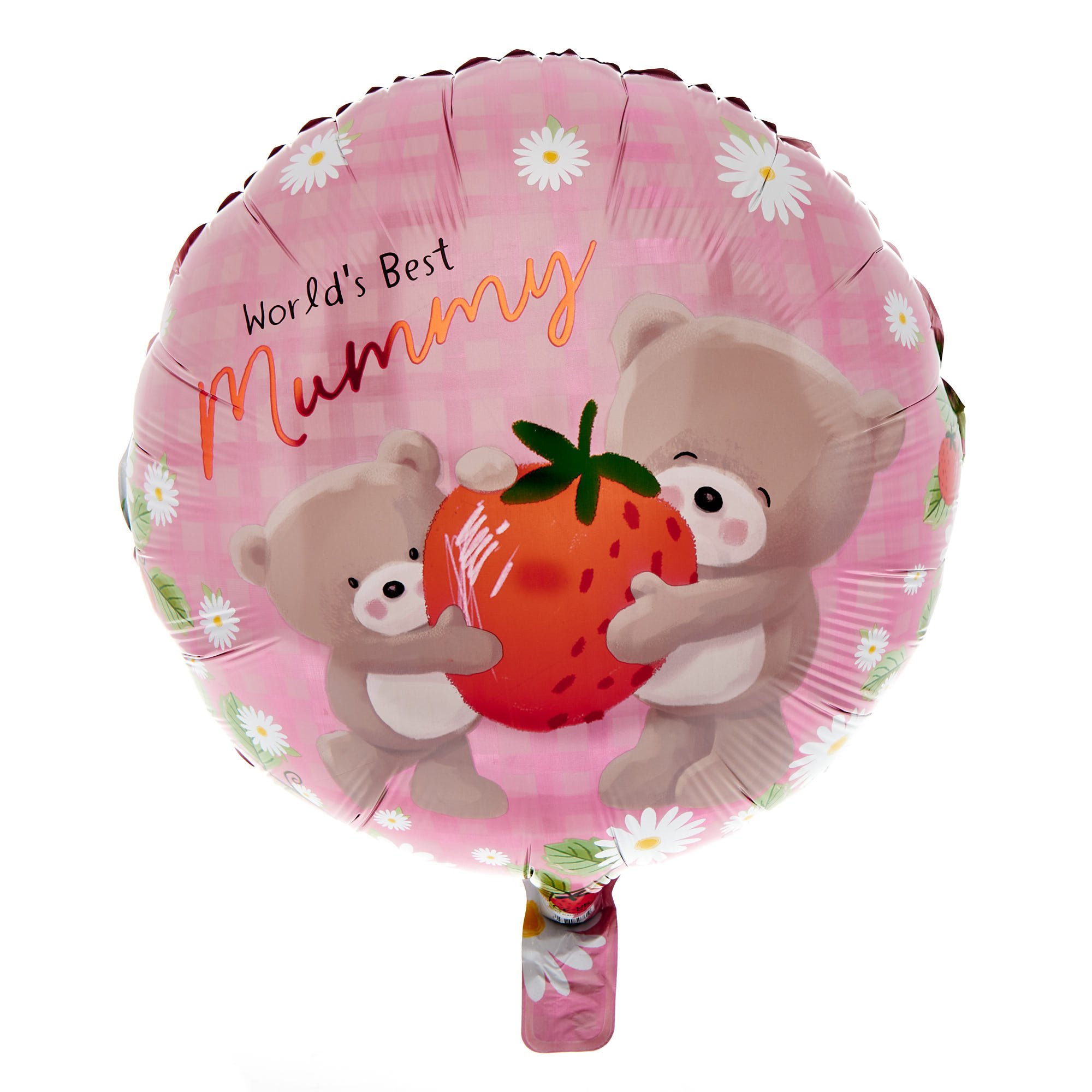 World's Best Mummy Hugs Mother's Day 18-Inch Foil helium Balloon 