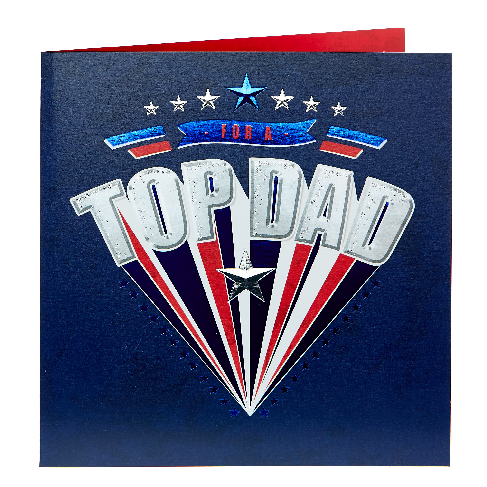 Platinum Collection Father's Day Card - Top Dad 