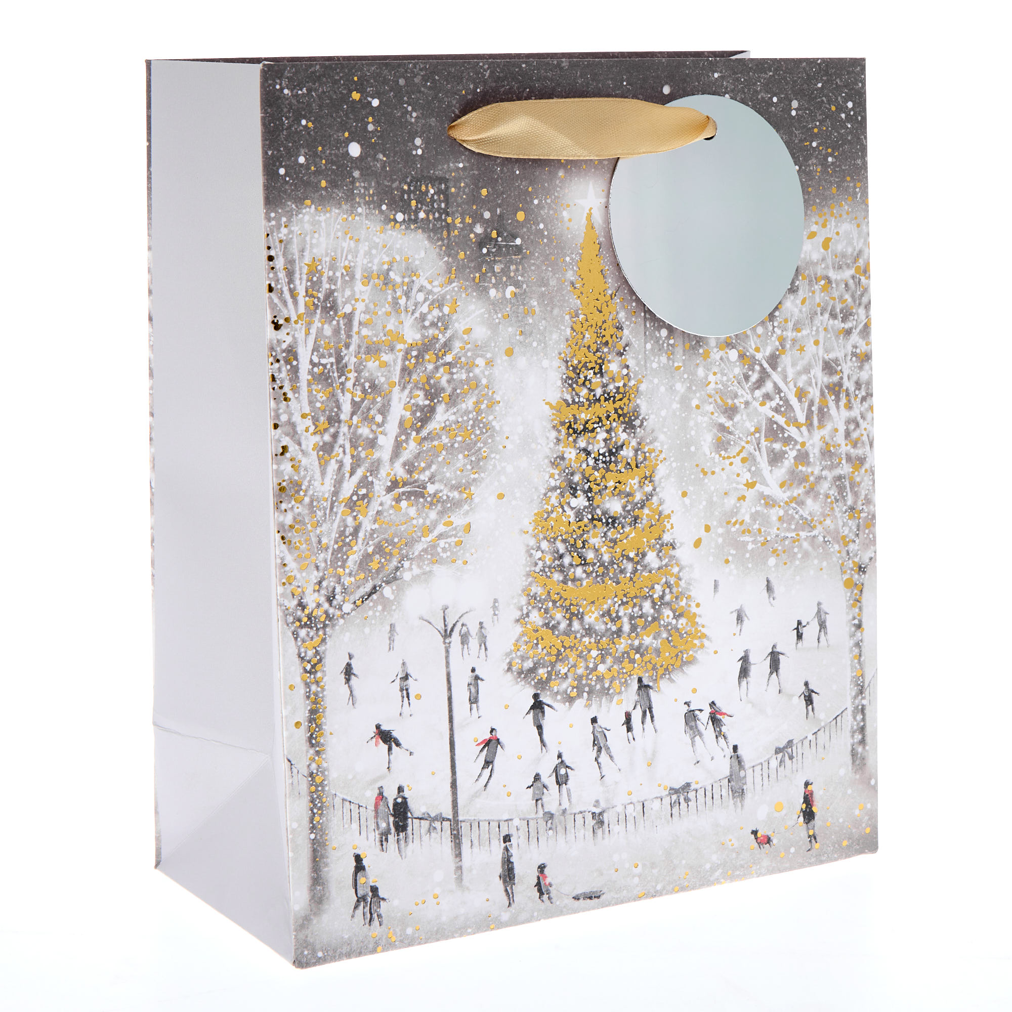 Image of Winter Tree Medium Portrait Christmas Gift Bag