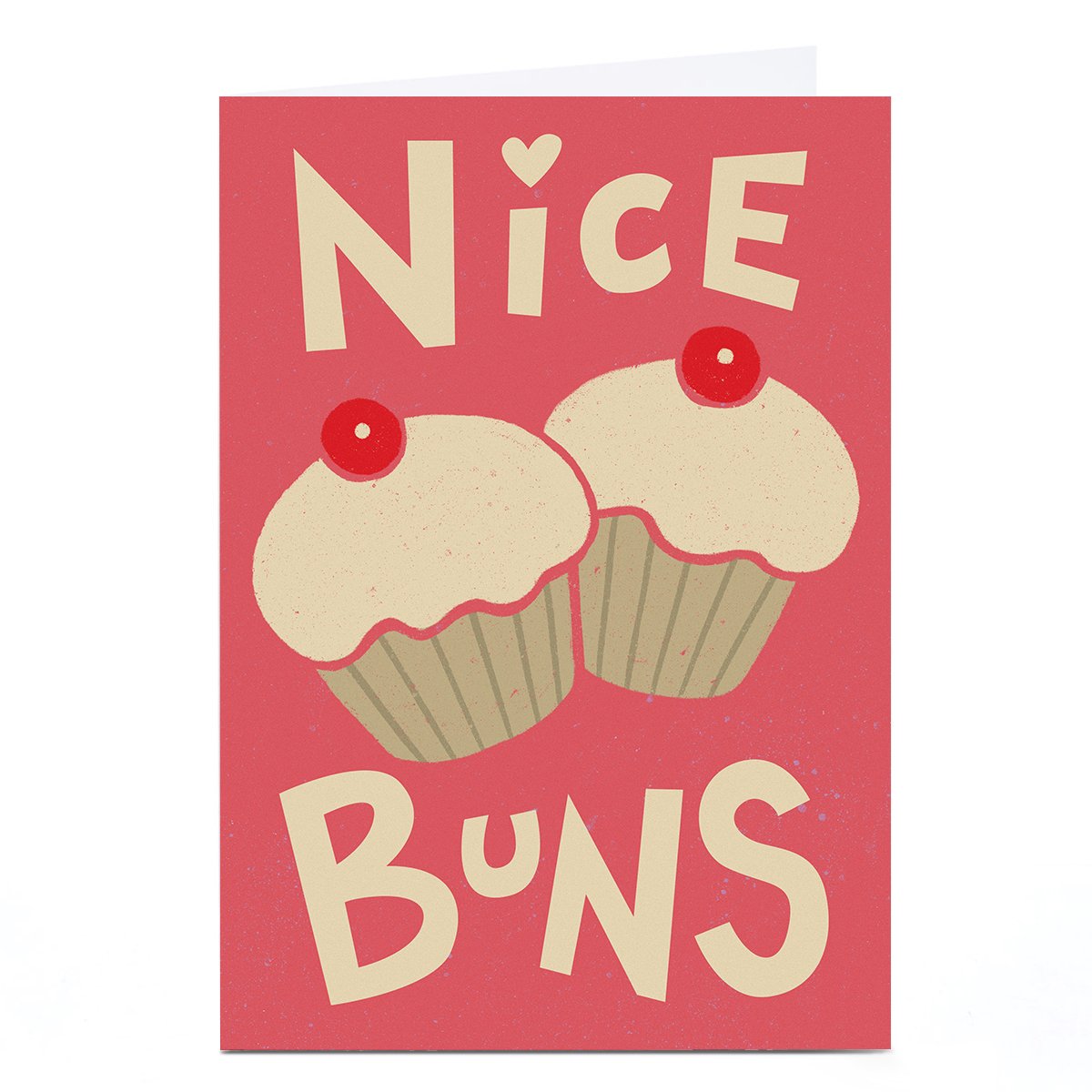 Personalised Tin Bath Card - Nice Buns