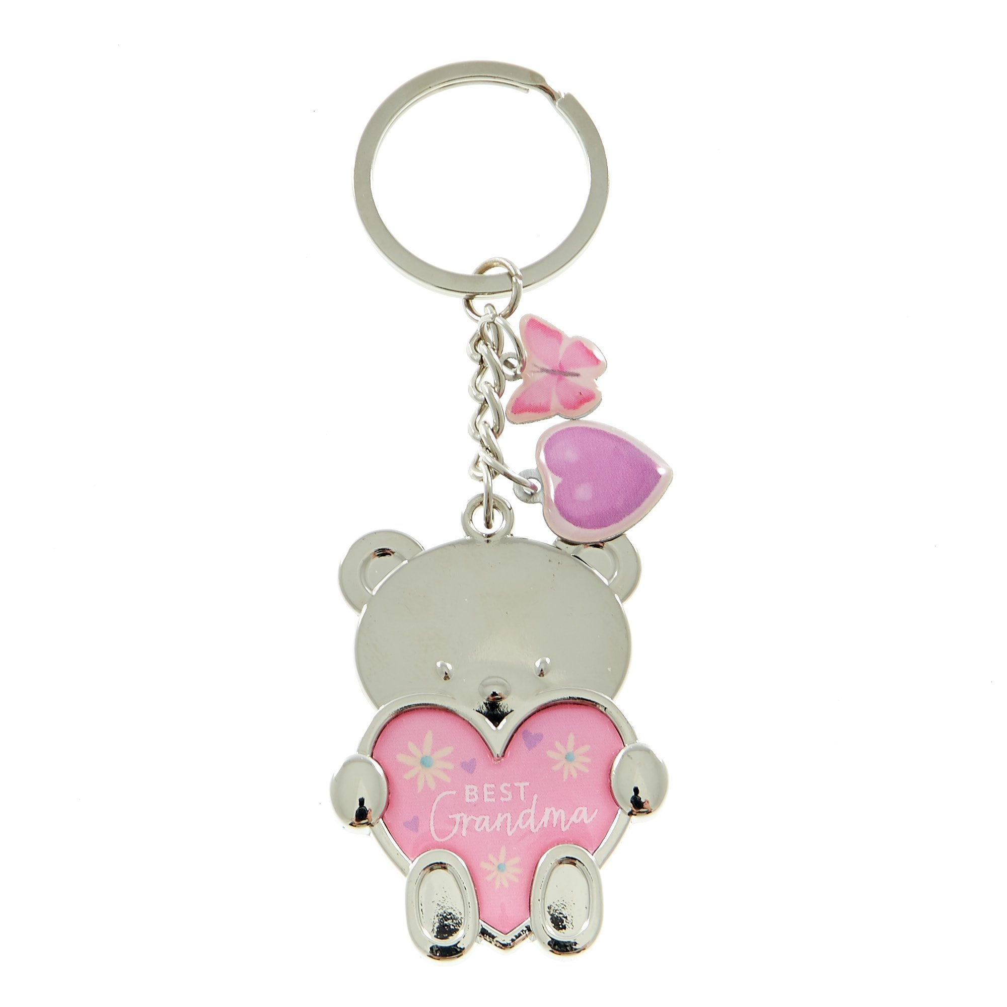 Hugs Bear Best Grandma Keyring