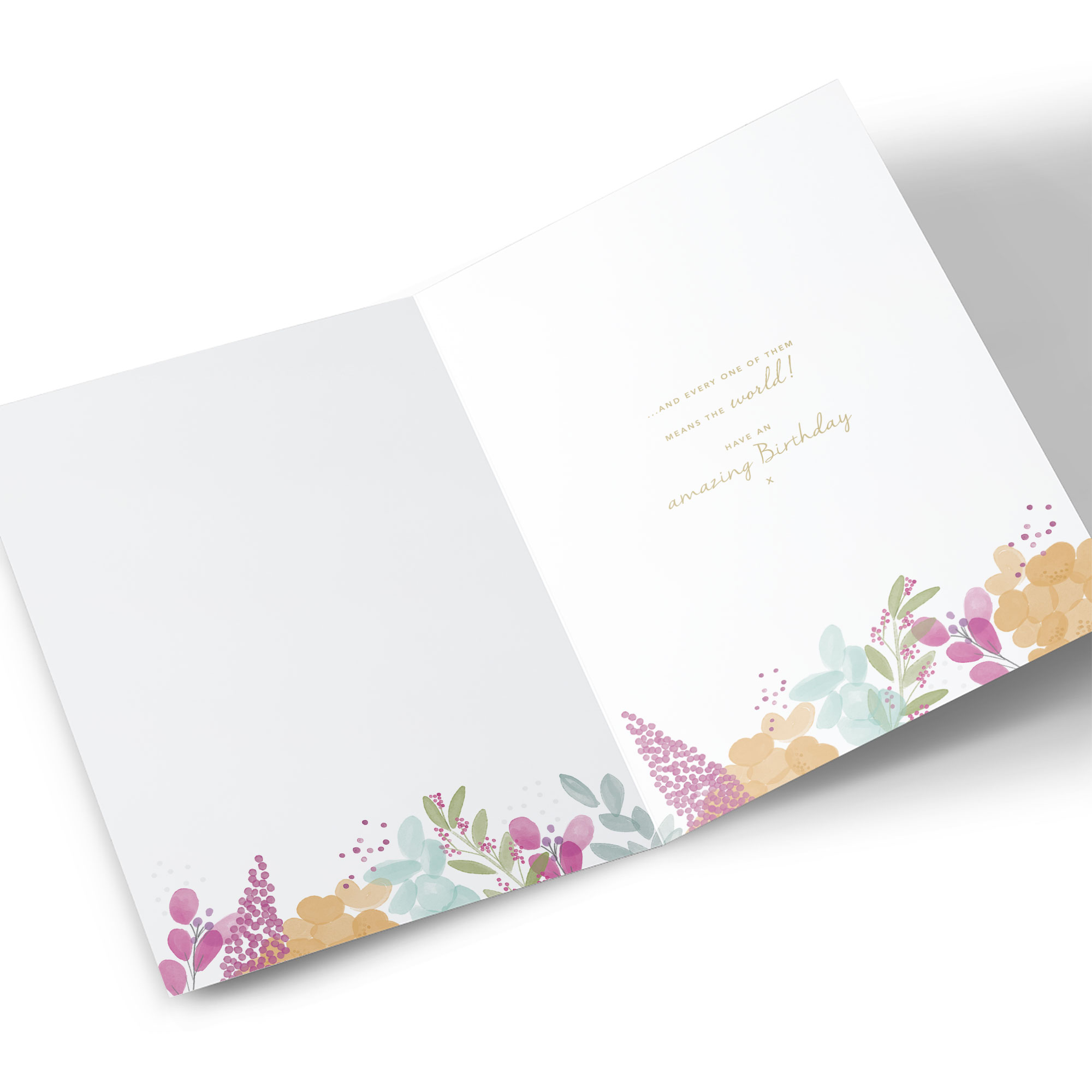 Birthday Card - Friendship Is A Million Little Things