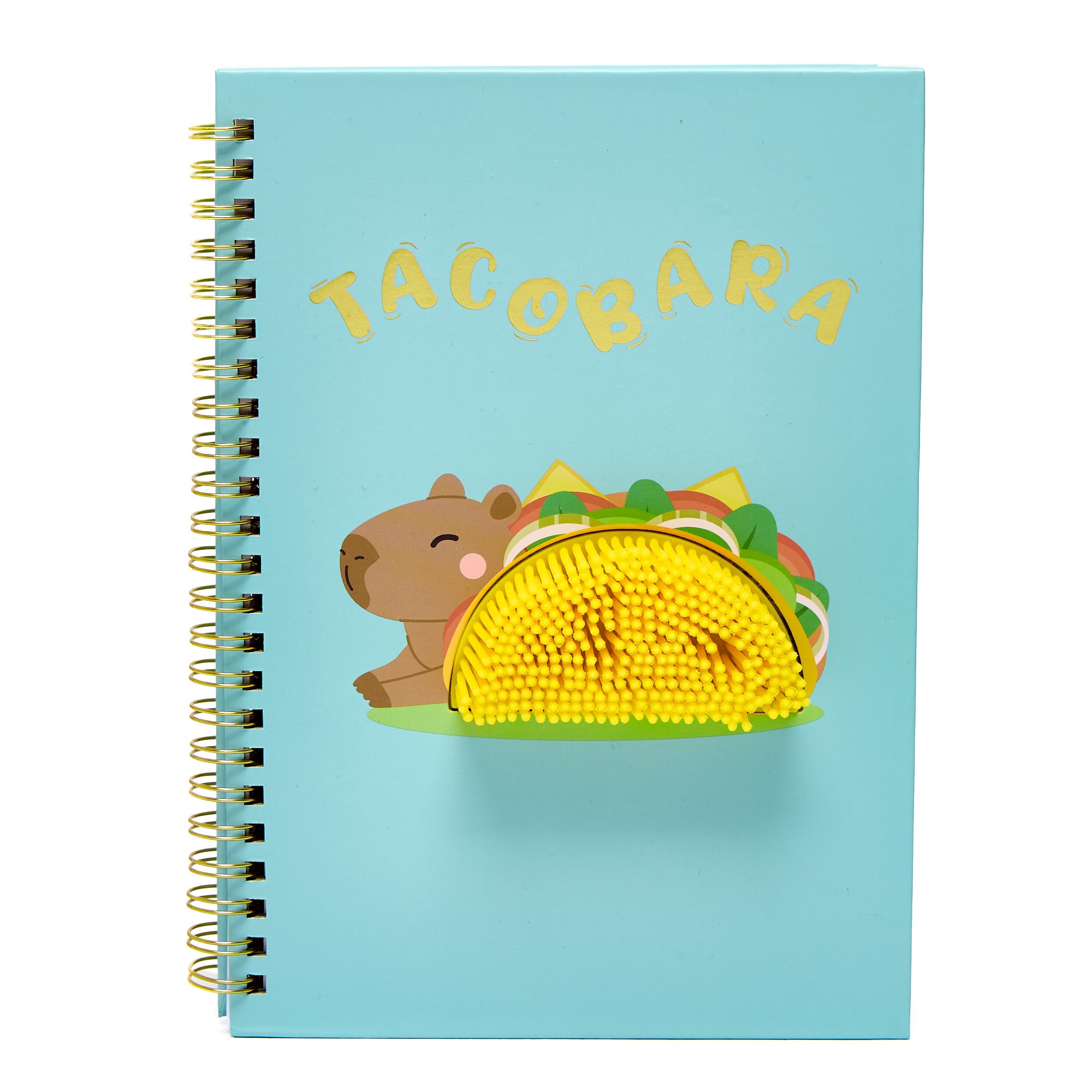 Capybara Taco A5 Fidget Notebook