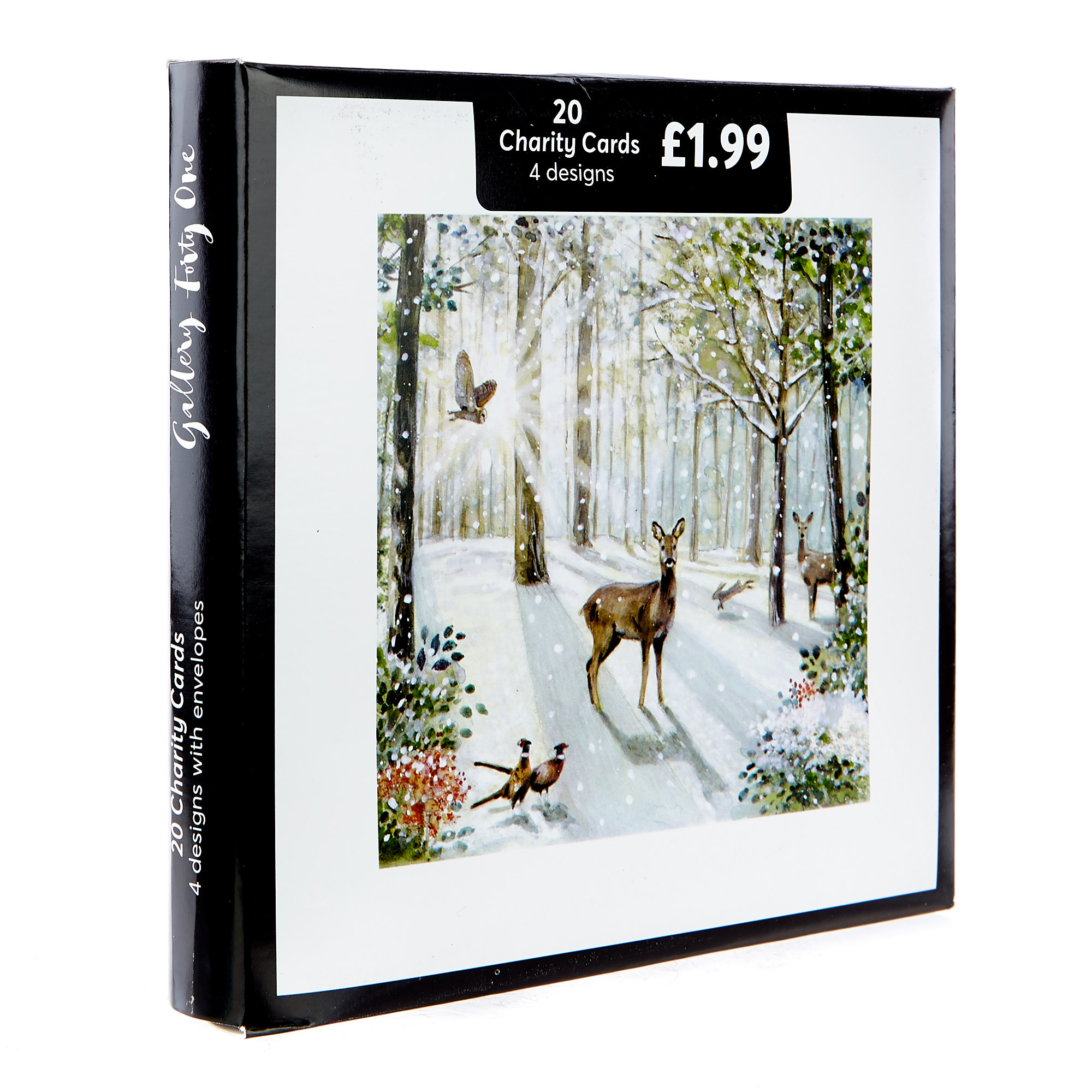 Boxed Charity Christmas Cards - Winter Wonderland Pack of 20