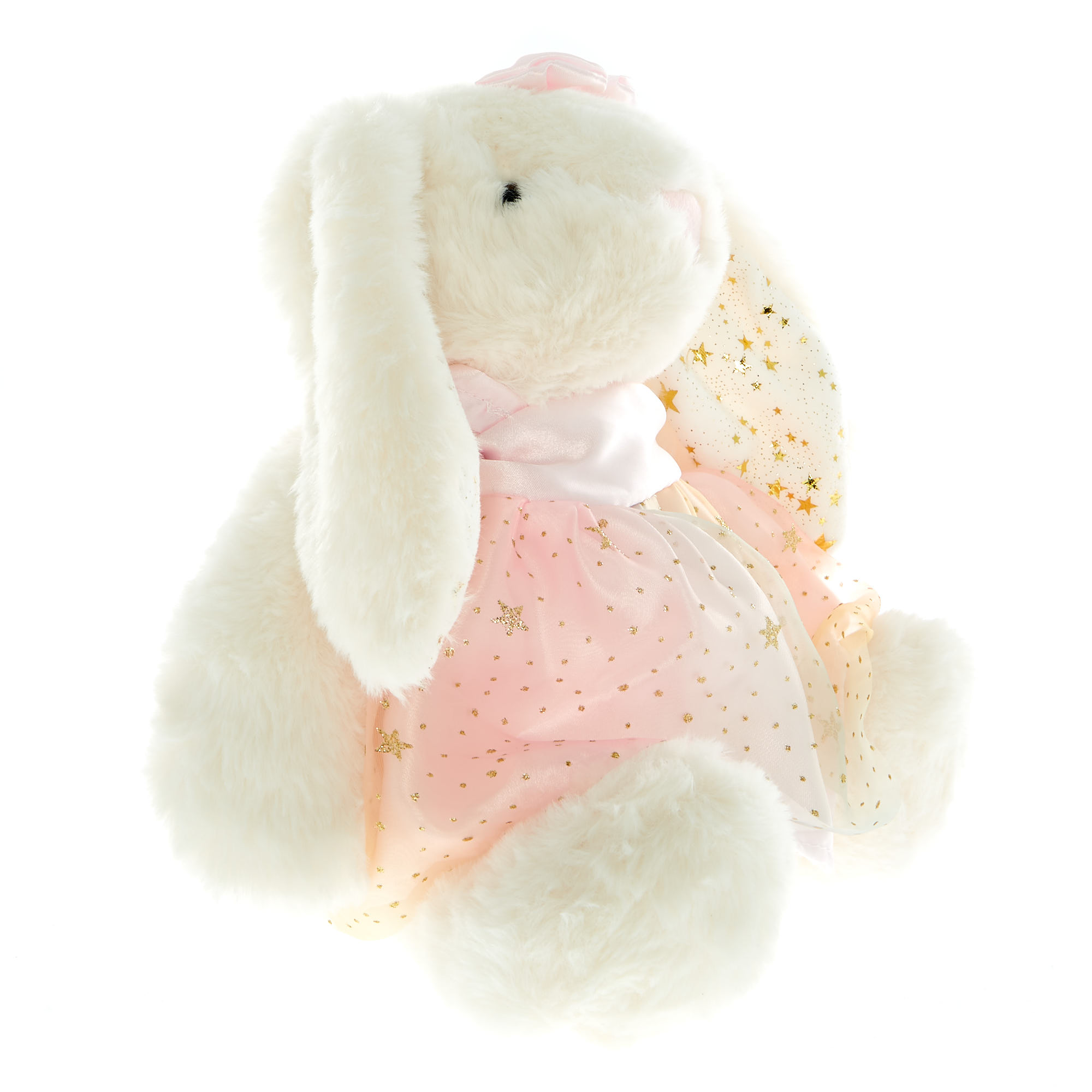 Medium Bunny in Dress Soft Toy