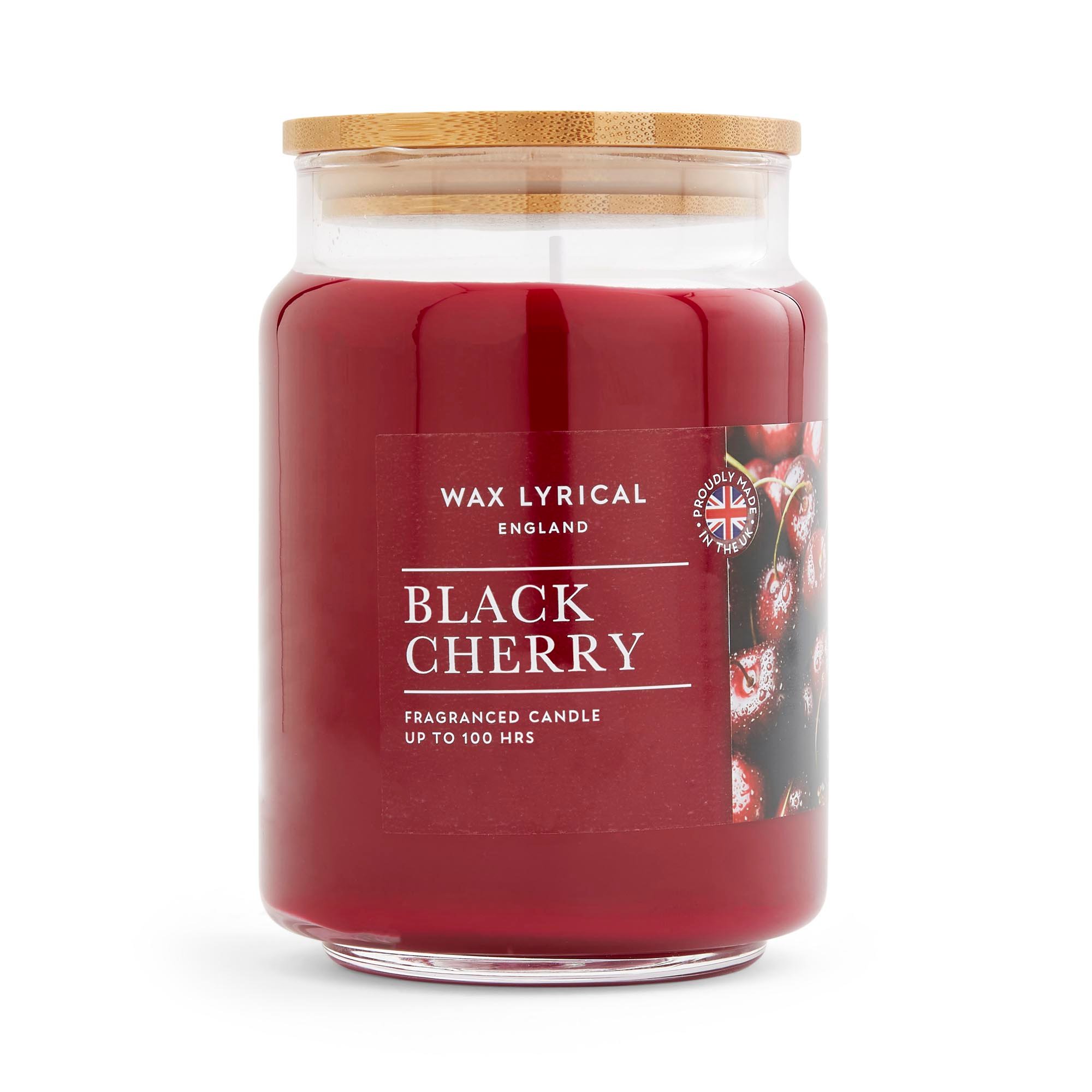 Wax Lyrical Black Cherry Fragranced Candle 475g