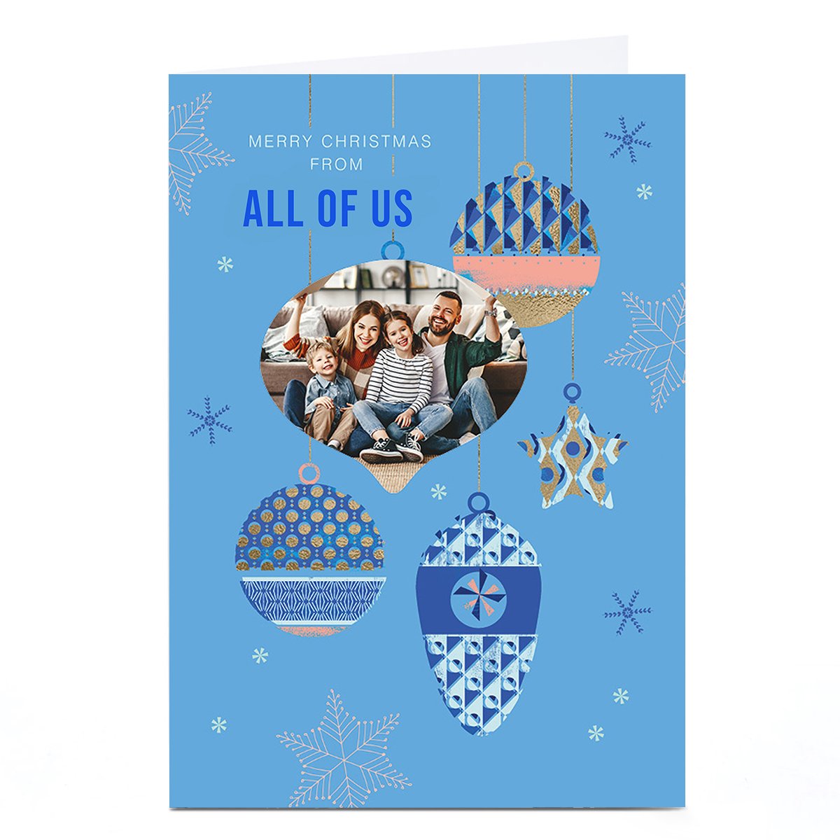 Photo Rebecca Prinn Christmas Card - Baubles