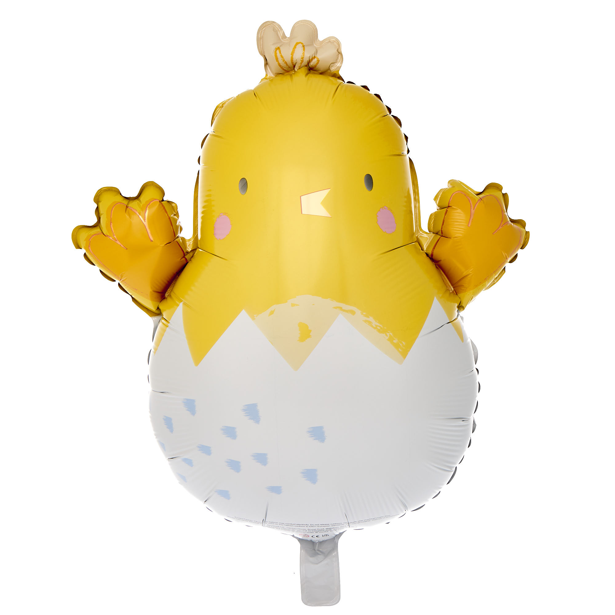 Easter Chick Supershape Foil Helium Balloon