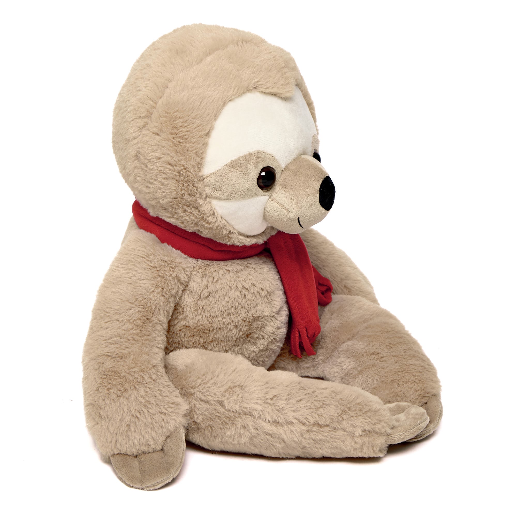 Large Sloth With Scarf Soft Toy