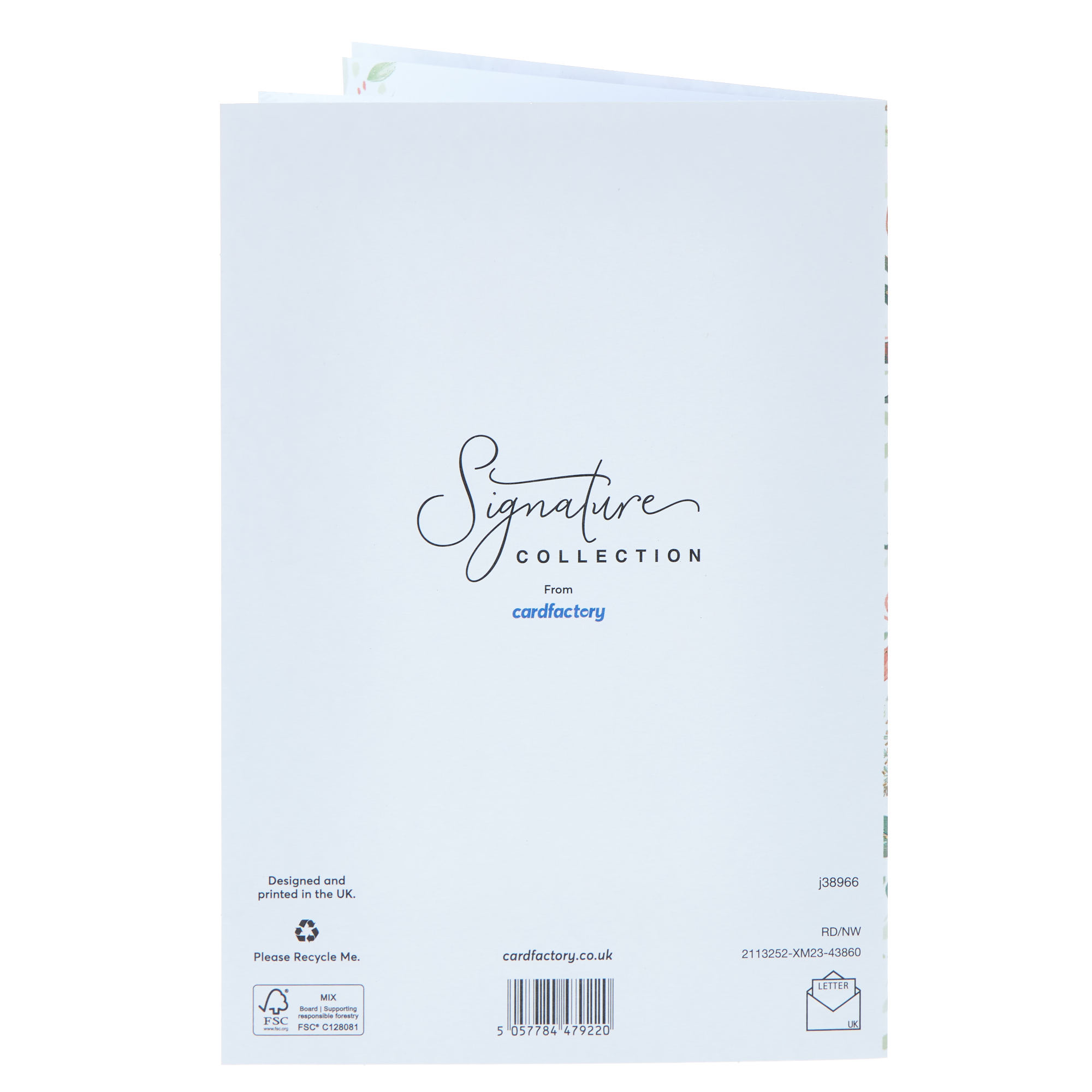Someone Special Verse & Foliage Christmas Card