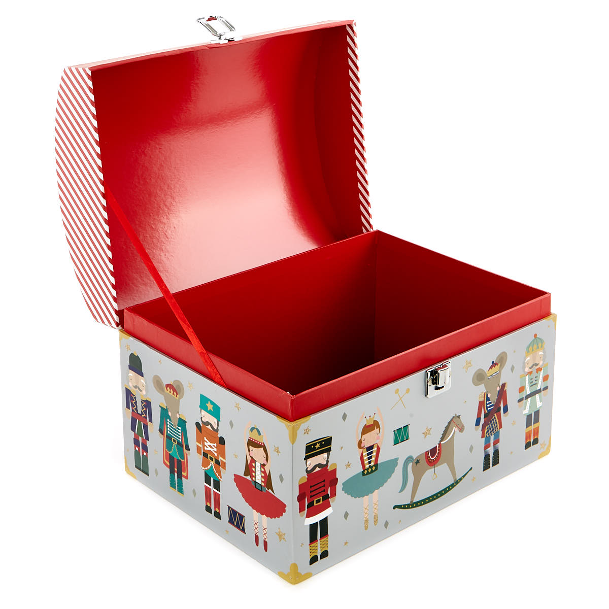 Nutcracker Christmas Toy Chest - Set of 2