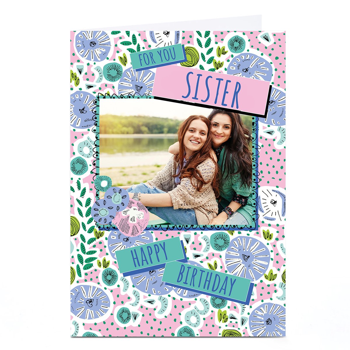 Photo Rebecca Prinn Birthday Card - Sister