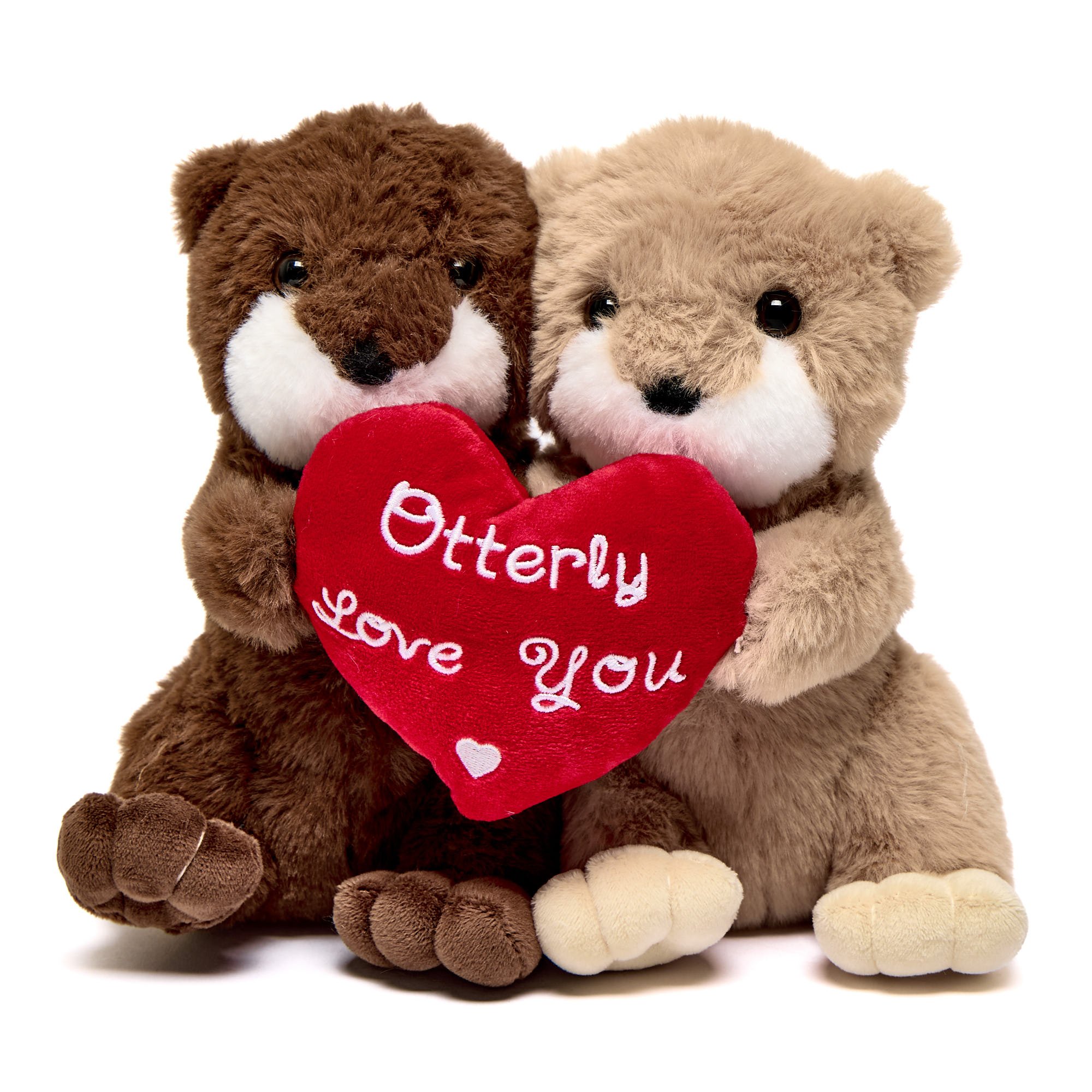 Medium Love You Otter Duo Soft Toy