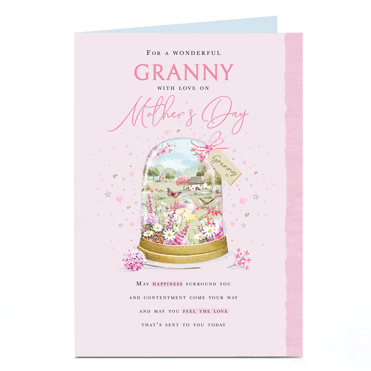 Personalised Mother's Day Card - May Happiness Surround You