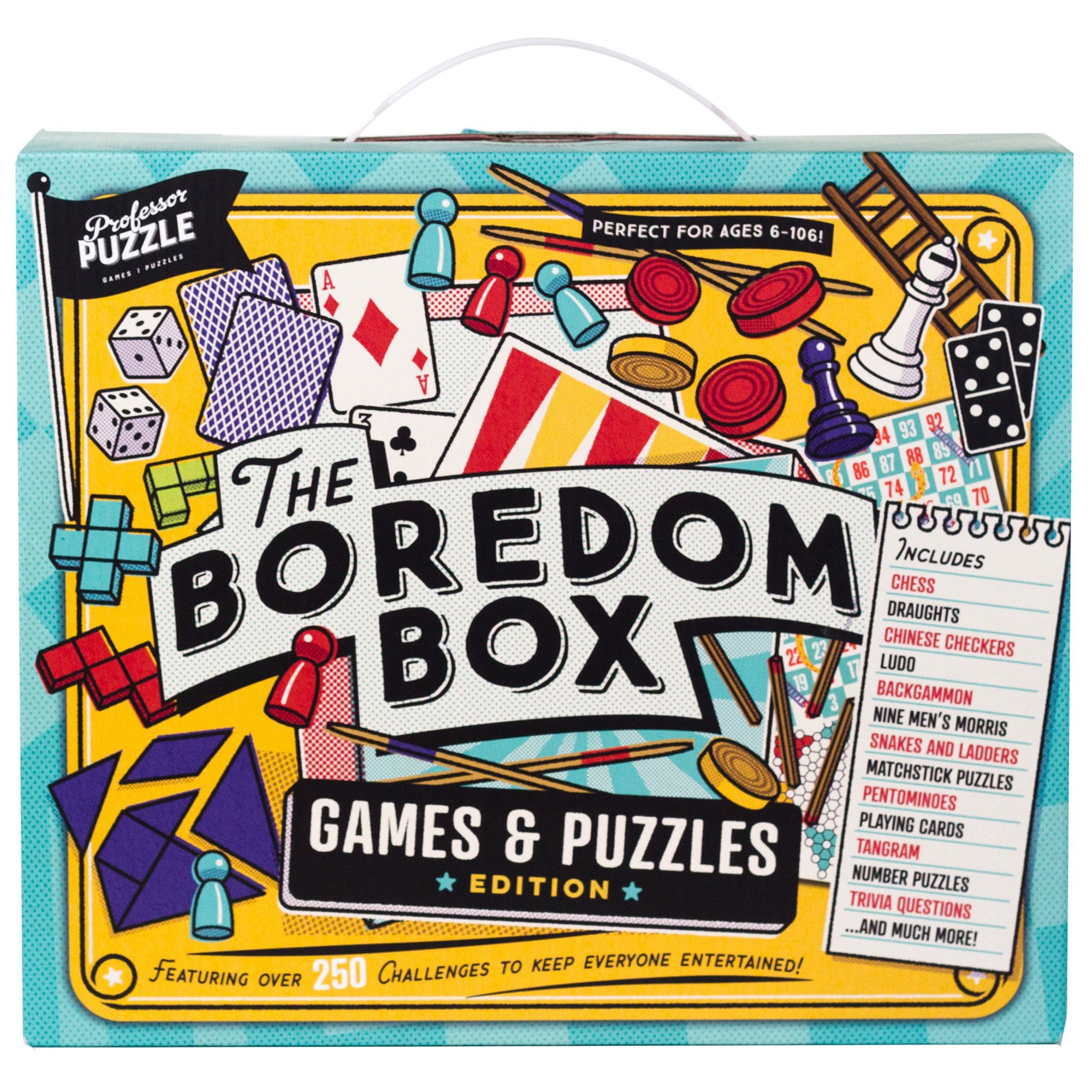 Professor Puzzle Indoor Boredom Busting Box