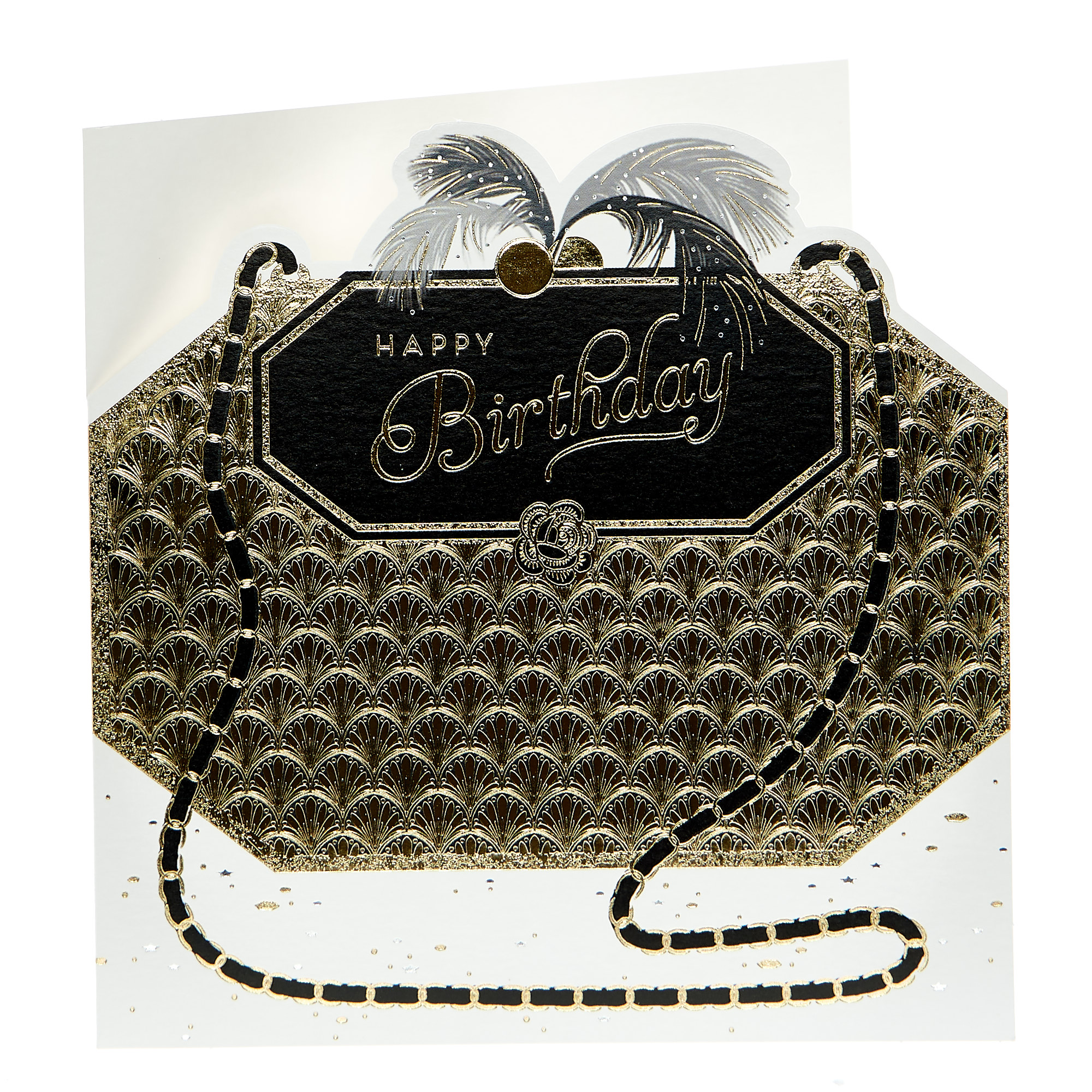 Birthday Card - Art Deco Handbag 