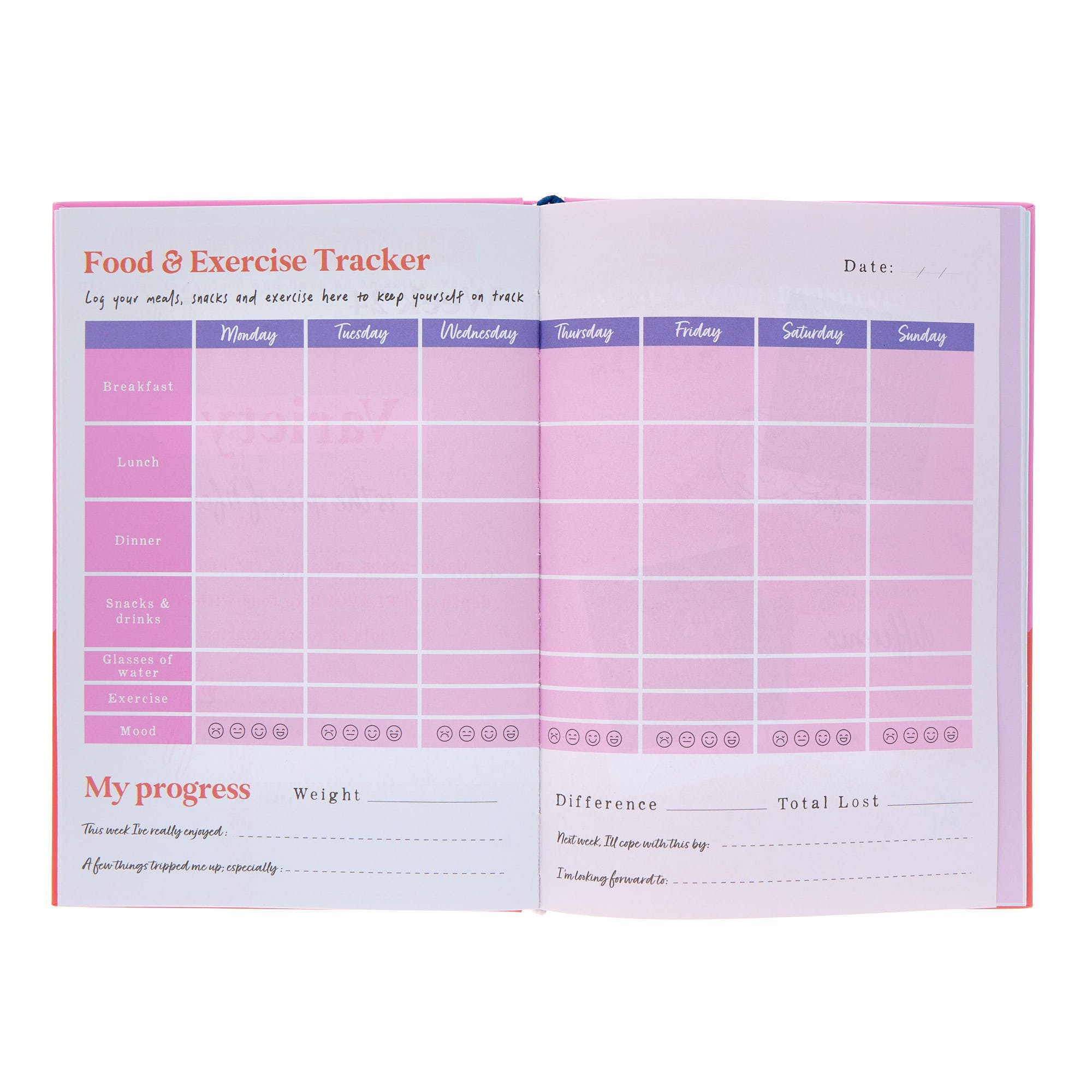 My Weight Loss Journey Journal