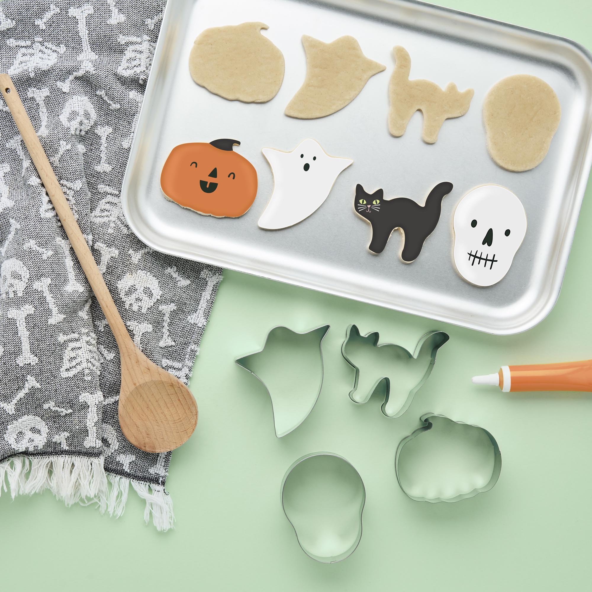 Spooky Friends Cookie Cutters - Pack of 4