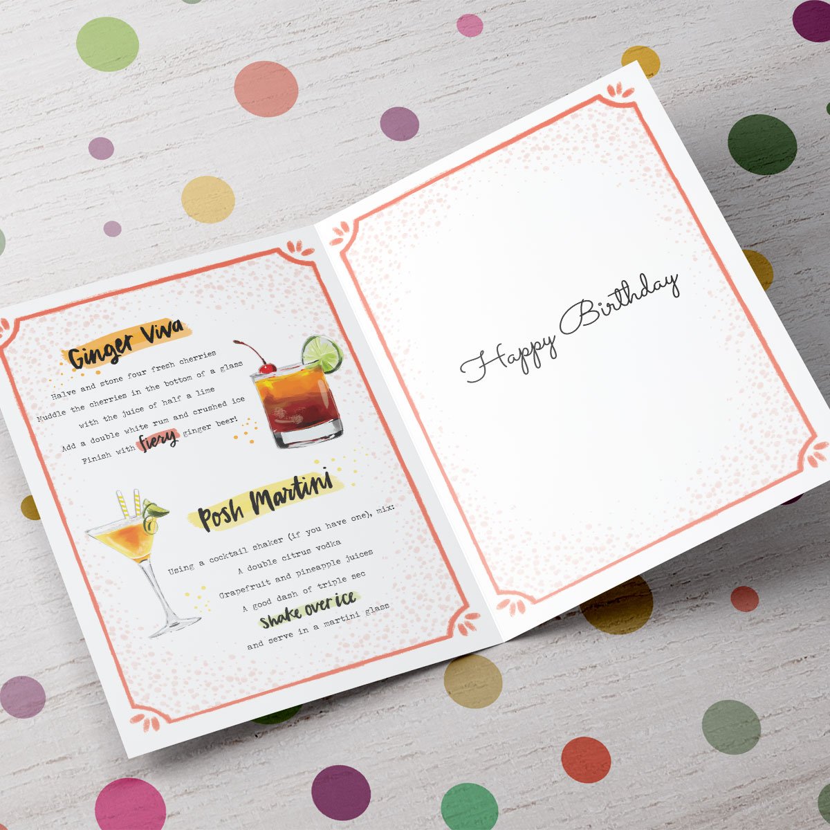Personalised Any Age Birthday Card - Spice Up Your Birthday