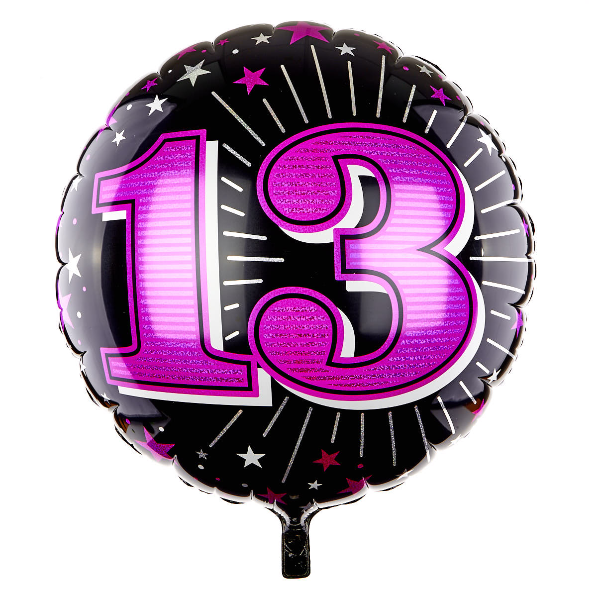 31 Inch 13th Birthday Helium Balloon - Pink
