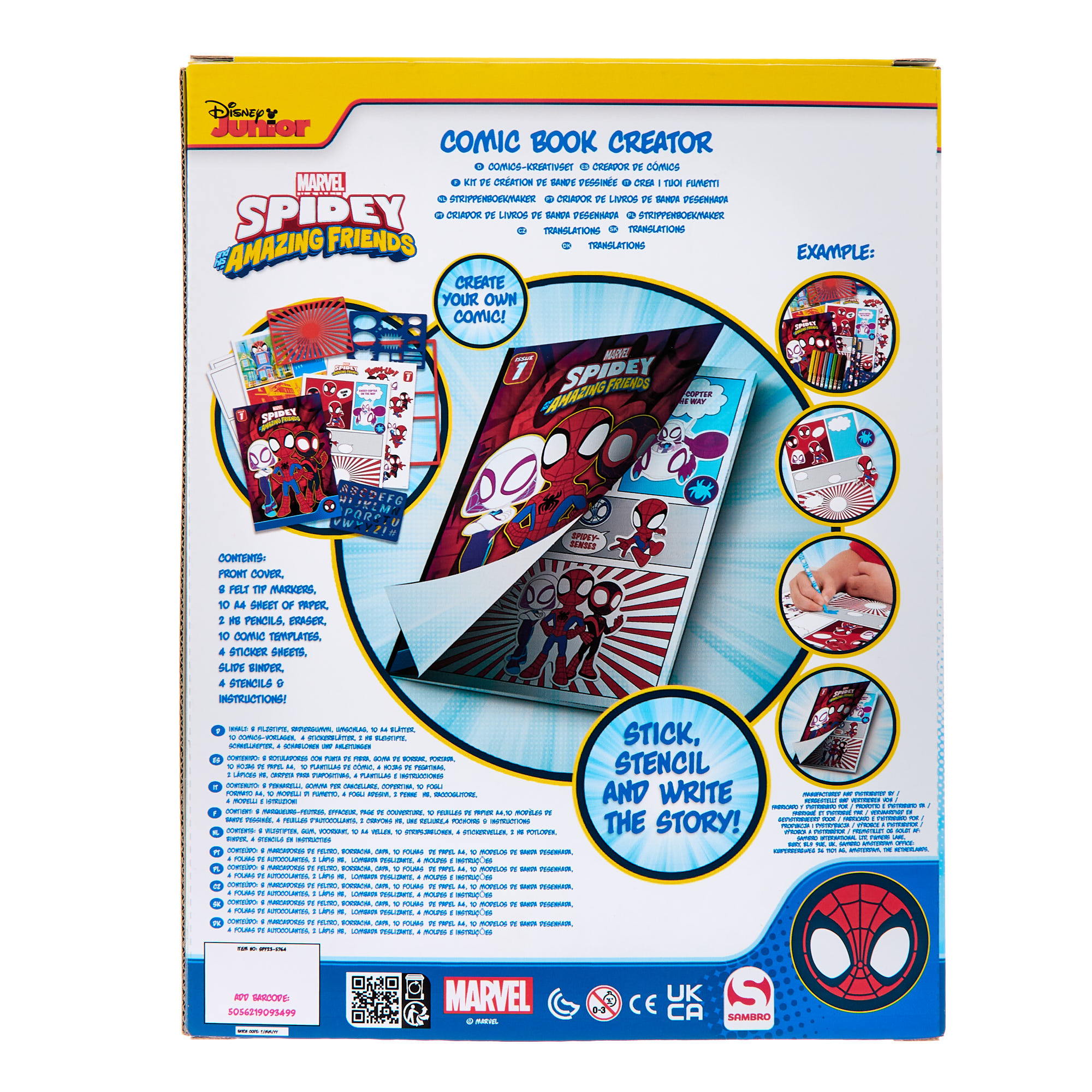 Spidey & His Amazing Friends Comic Book Creator 