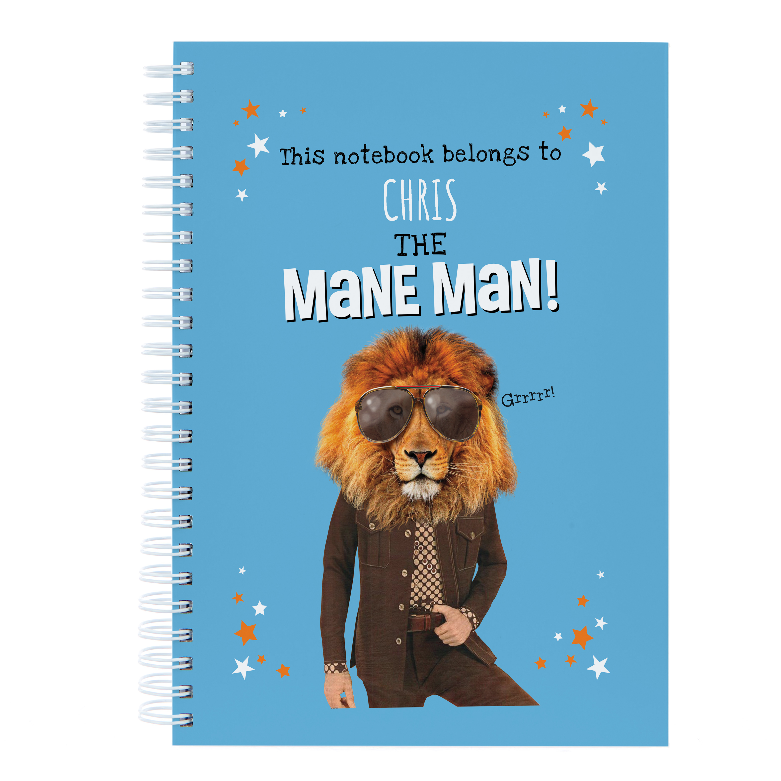 Personalised Pink Pet Shop Notebook - Mane Man