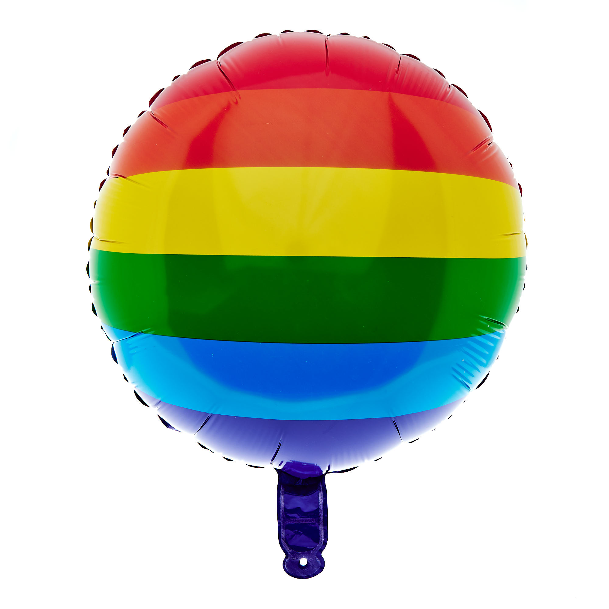 18-Inch Double-Sided Foil Rainbow Balloon