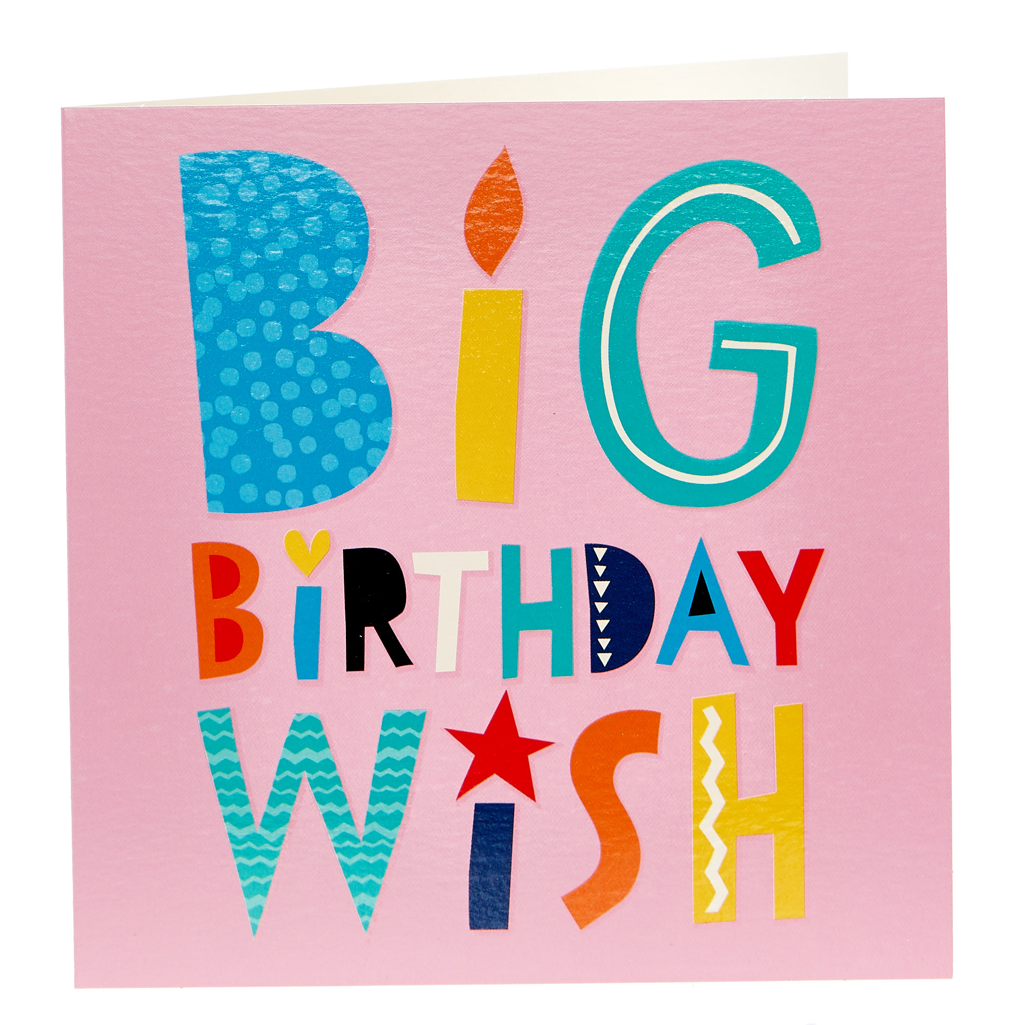 Birthday Card - Big Birthday Wish